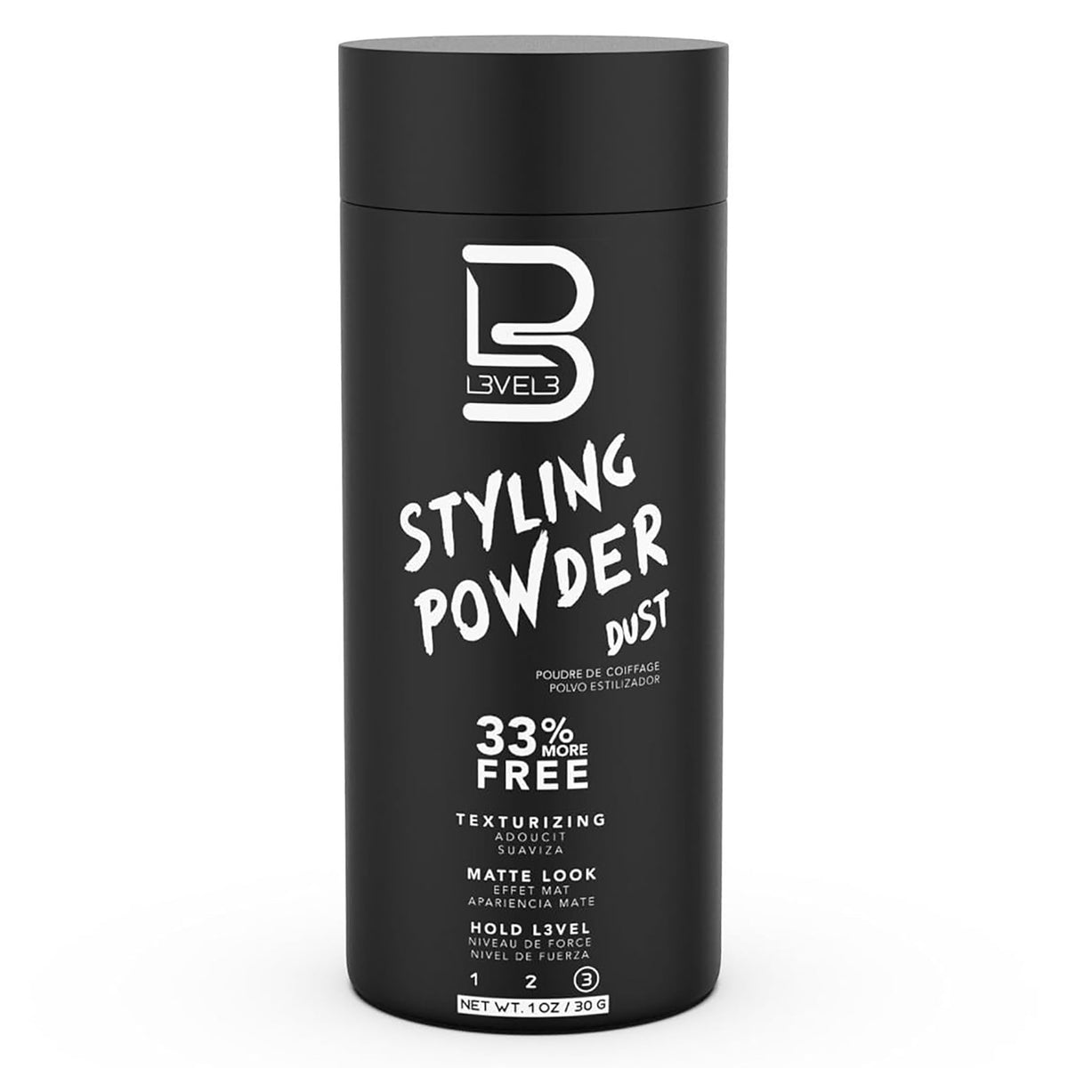 L3VEL3 Styling Powder For Men 1 oz Powder