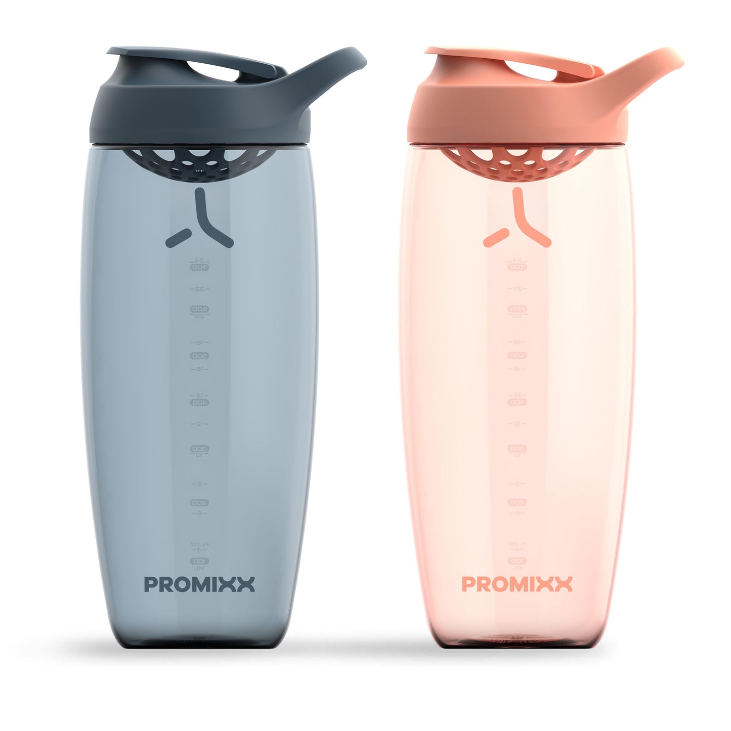 Promixx FORM Botella de Agua Deportiva - Botella Agua sin BPA Premium - Botella Sostenible con Tapa Antigoteo – Botellas de Agua 760 ml (Azul Medianoche)