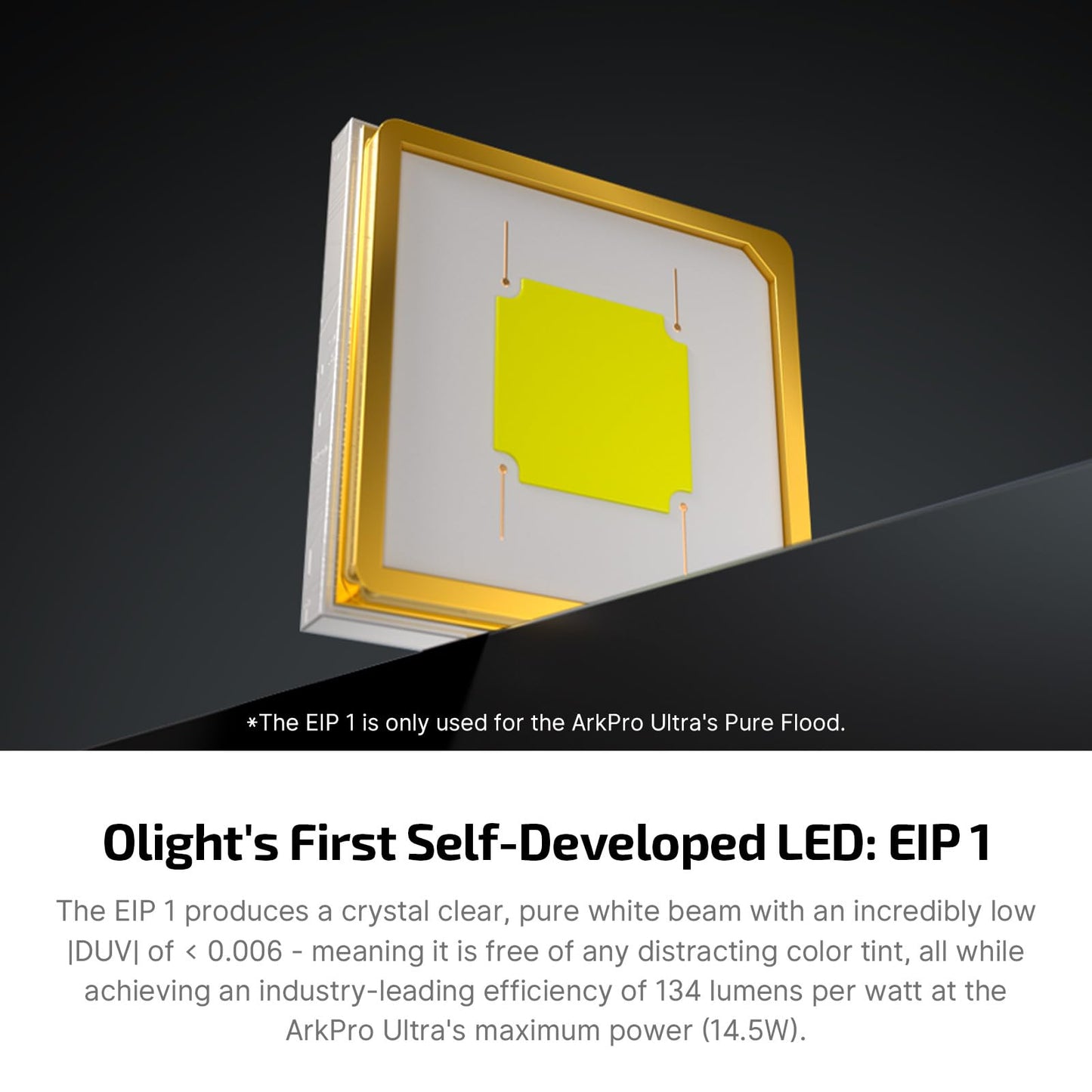 OLIGHT ArkPro Ultra EDC Linterna plana, luz de flash portátil recargable, 1700 lúmenes con LED blanco, UV y haz verde para trabajo, emergencia, camping, transporte diario (negro ónix)