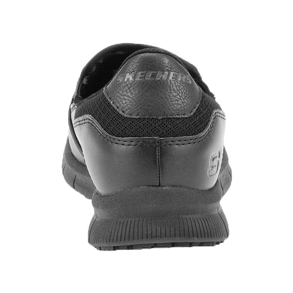 Skechers Zapatillas de Servicio de Alimentos Nampa-Annod para Mujer, Negro, 38 EU