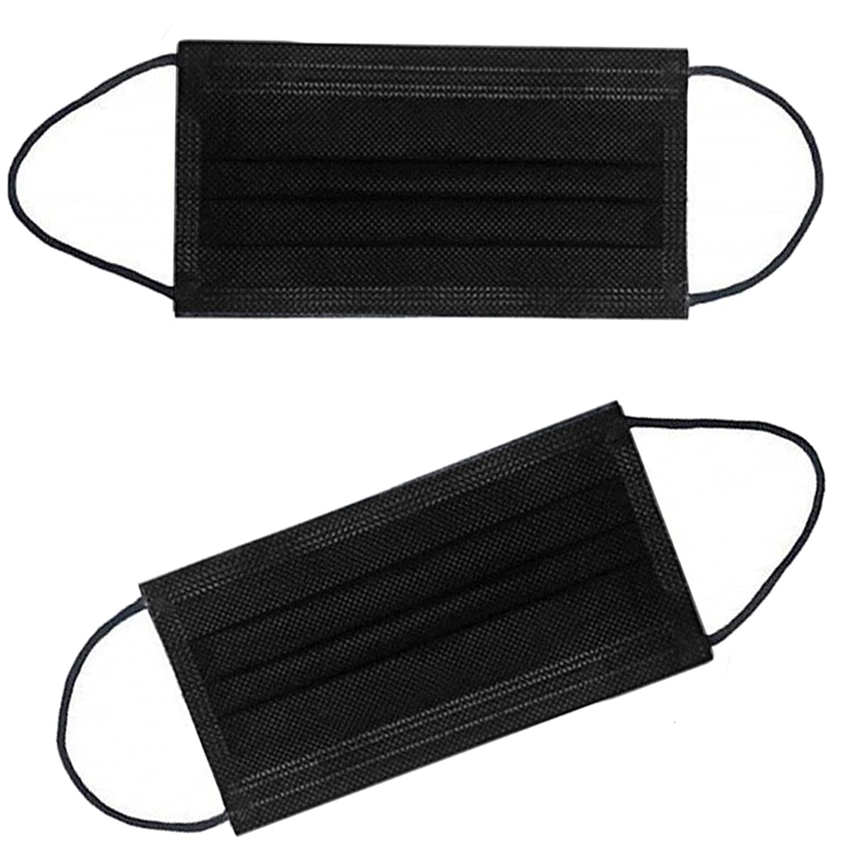 100PCS 3 Ply Black
