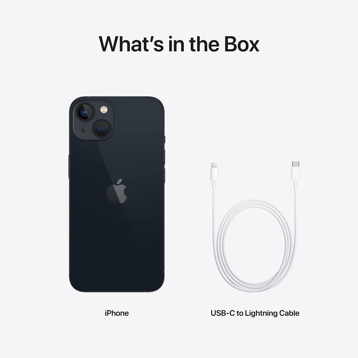 Apple iPhone 13, 128GB, Negro Noche - (Reacondicionado)