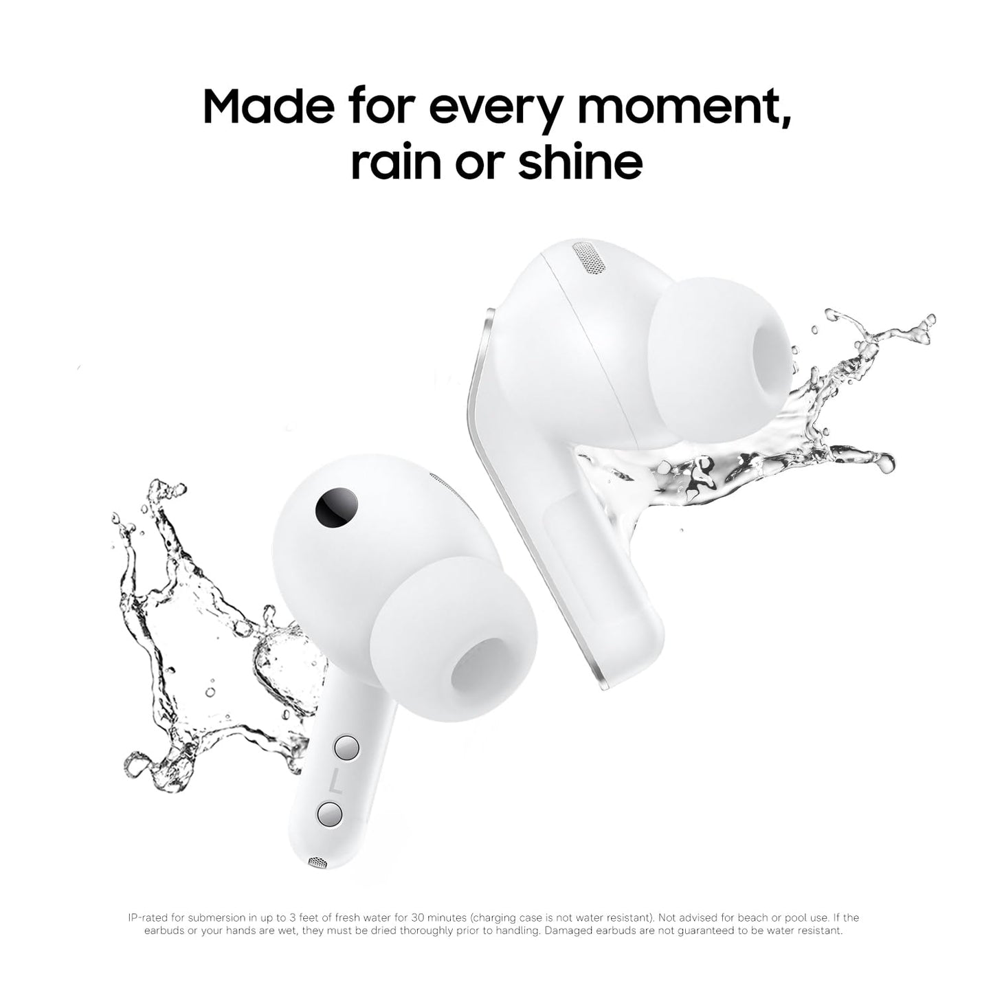 Samsung Galaxy Buds 4 Pro (2026) AI True Wireless Auriculares Bluetooth, audio de alta resolución, altavoz de 2 vías, ANC 2.0, comodidad optimizada, IP57, traducción en vivo, color negro