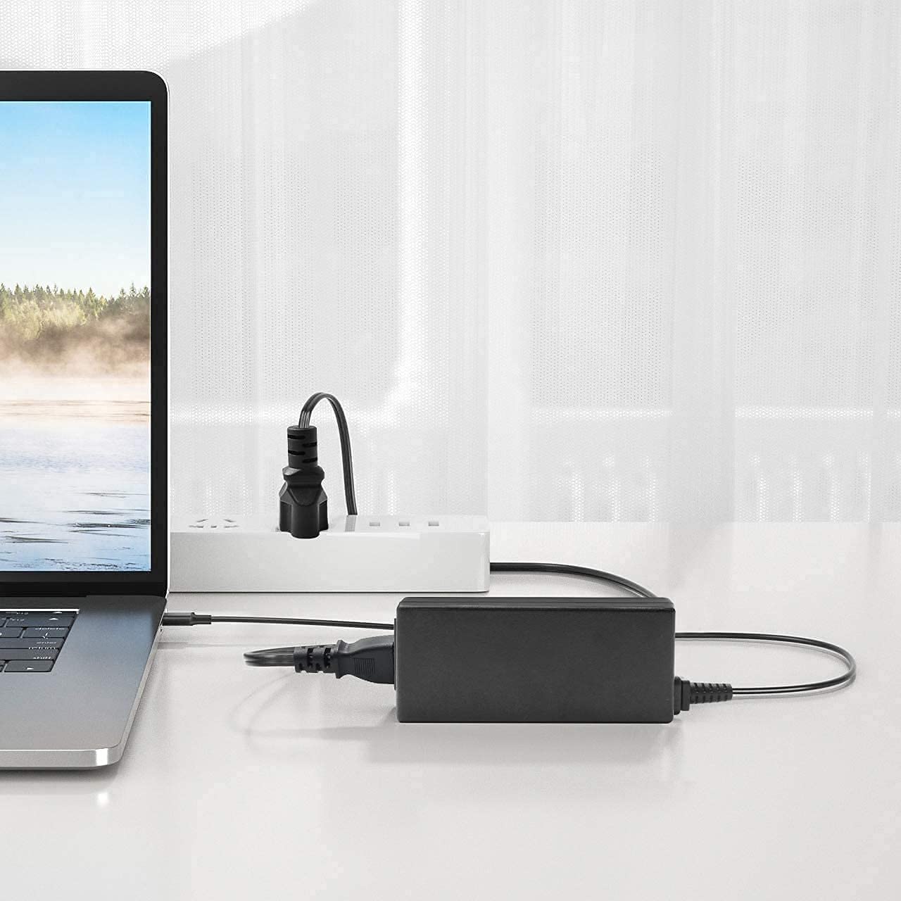 DECSZDY Cargador USB-C de 45 W compatible con HP Chromebook X360 14-ca051wm 14-ca052wm 14-ca091wm ca061dx 14-ca0061dx 14-ca060nr 14-ca020nr 14-ca043cl adaptador de fuente de alimentación