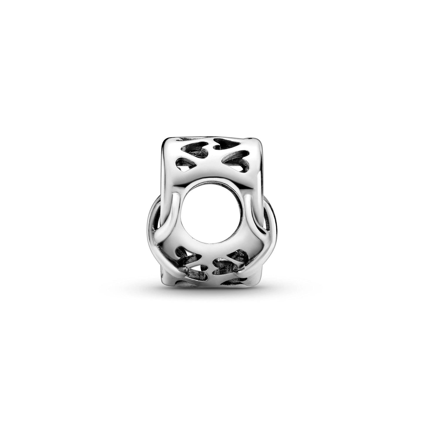 Pandora Icons Dije con diseño de corazón y símbolo de infinito de plata de ley