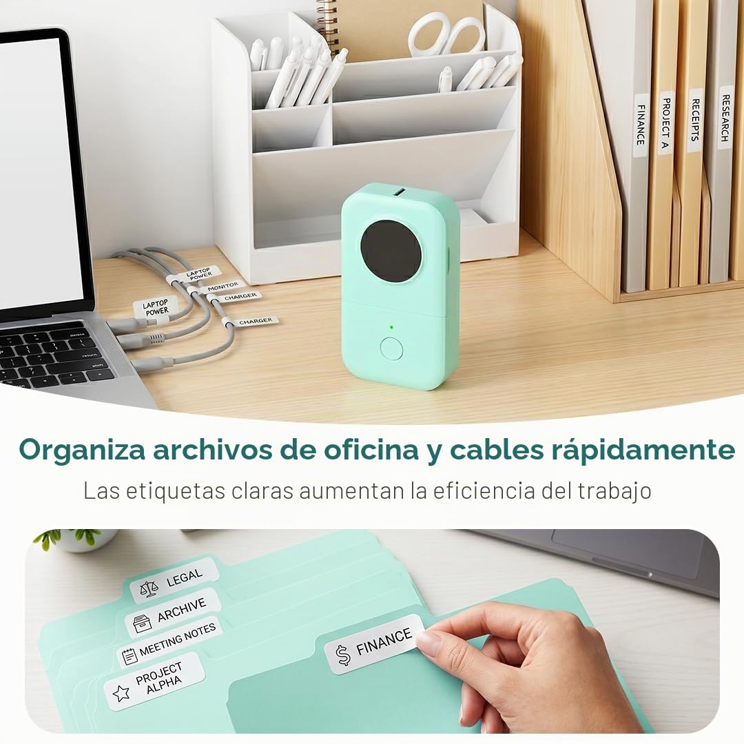 Etiquetadora portátil Phomemo D30 Bluetooth recargable