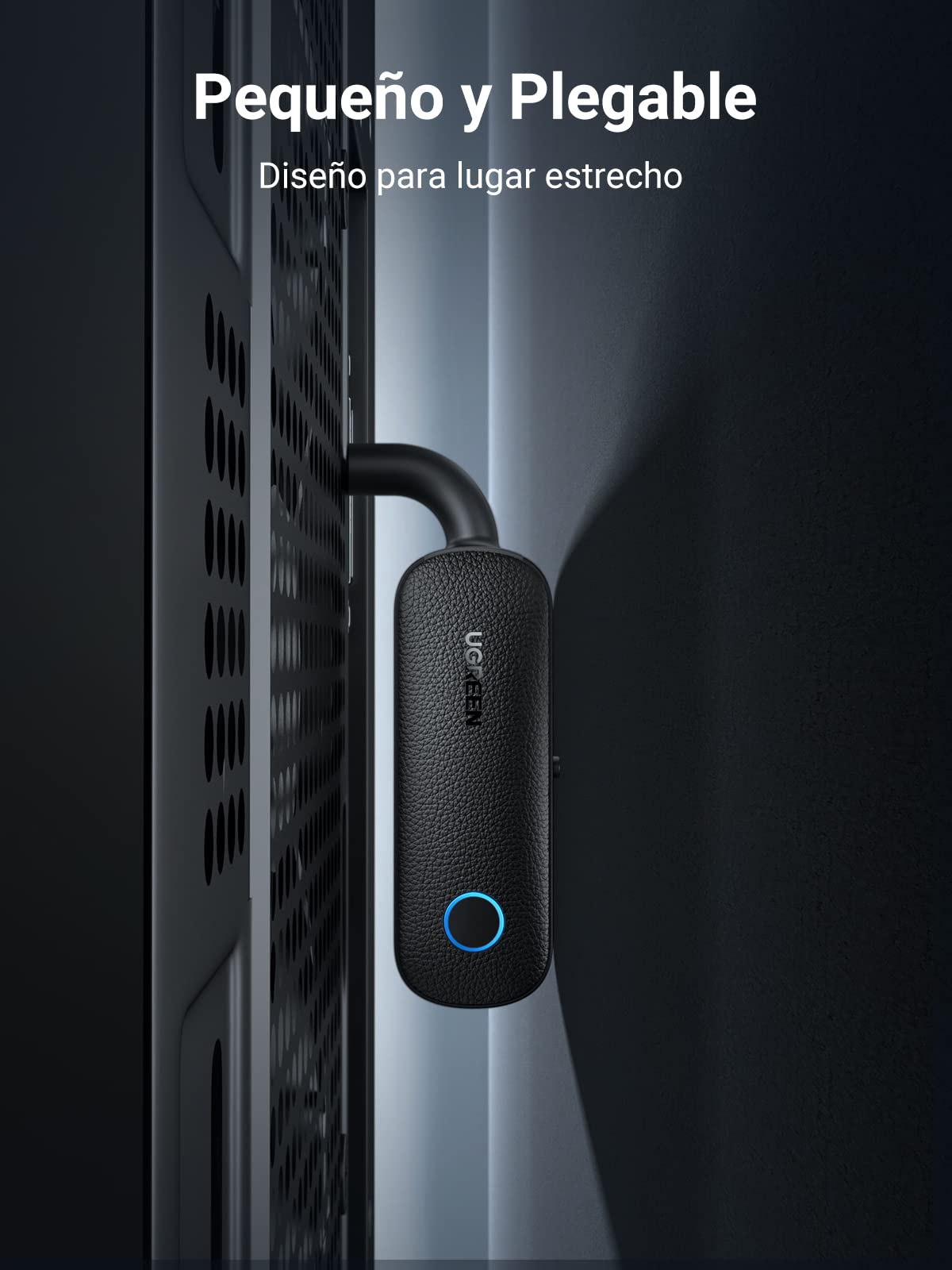 UGREEN Transmisor Receptor Bluetooth 5.4 Adaptador 2 en 1 Emisor Audio Jack 3,5mm para TV PC Coche Amplificador