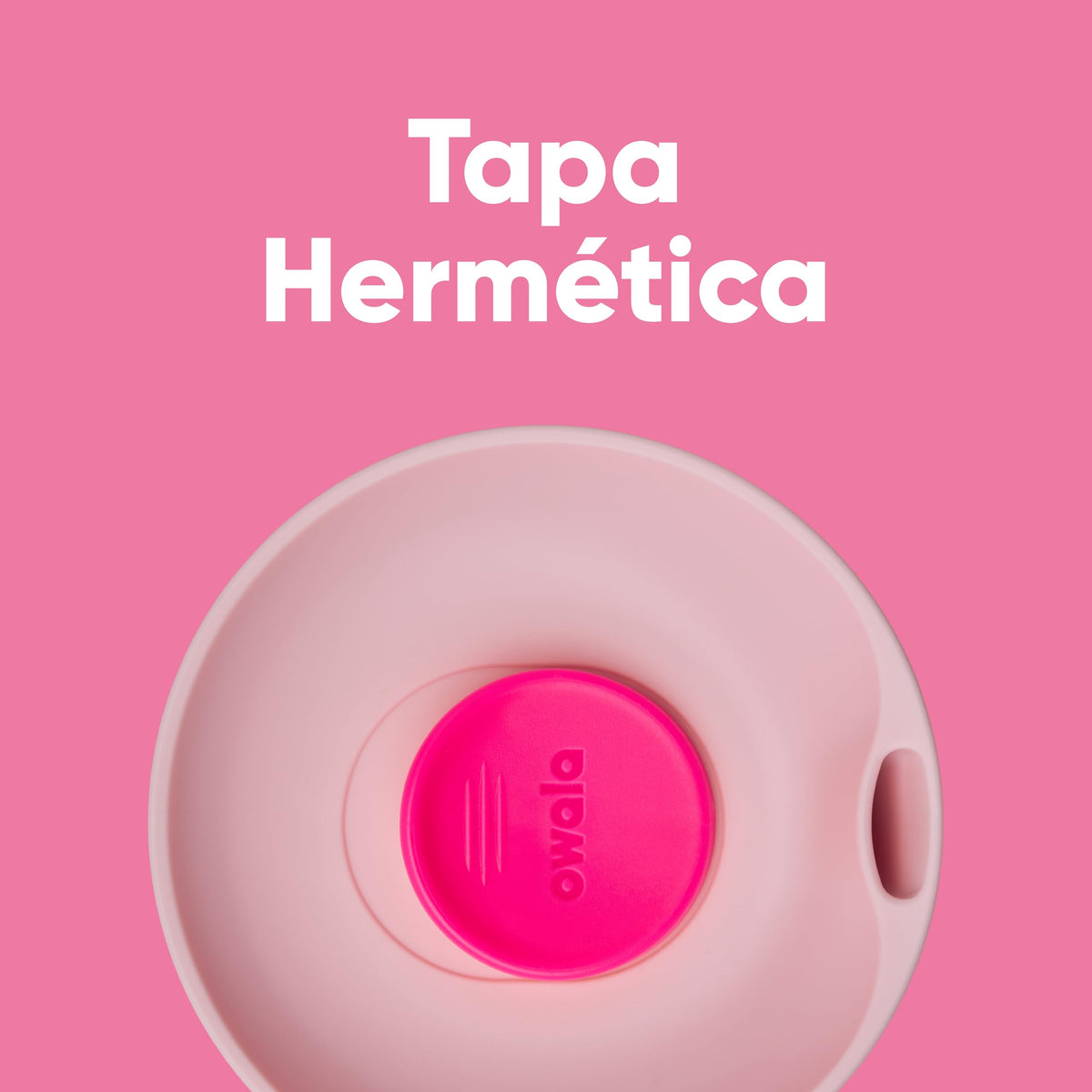 Owala SmoothSip Slider vaso térmico de café de acero inoxidable, 590ml, vaso reutilizable para café helado, taza termica cafe para llevar, sin BPA, termo cafe, Pucker Up
