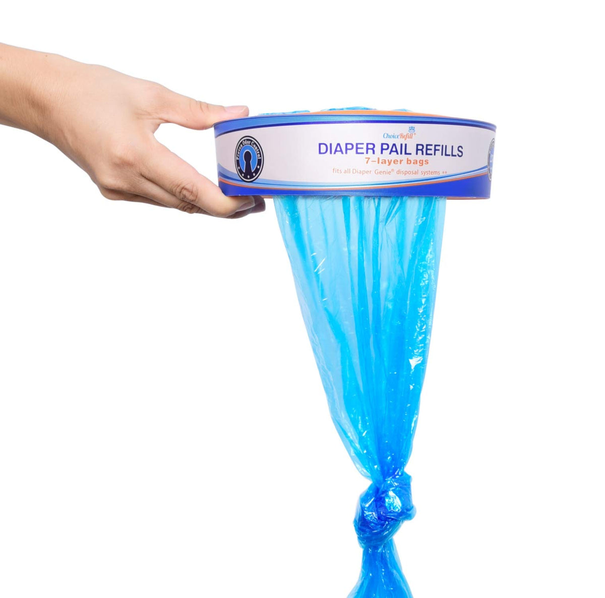 ChoiceRefill Compatible con Diaper Genie Pails 4-Pack 1080 Count
