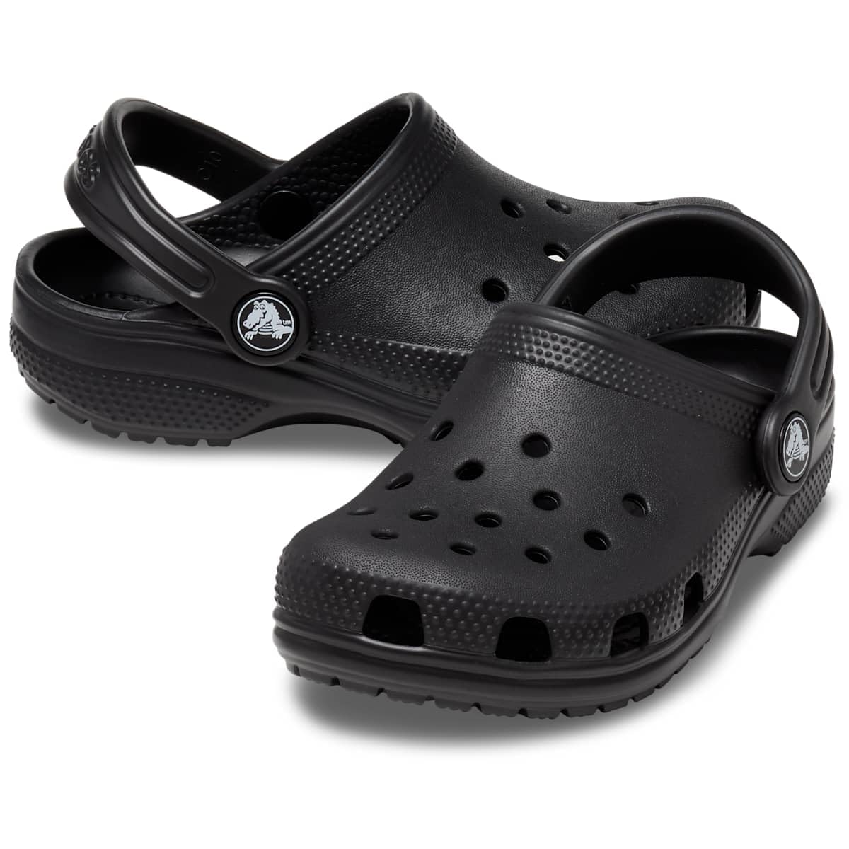 Crocs Classic Clog K Zuecos Unisex niños, Negro, 36/37 EU