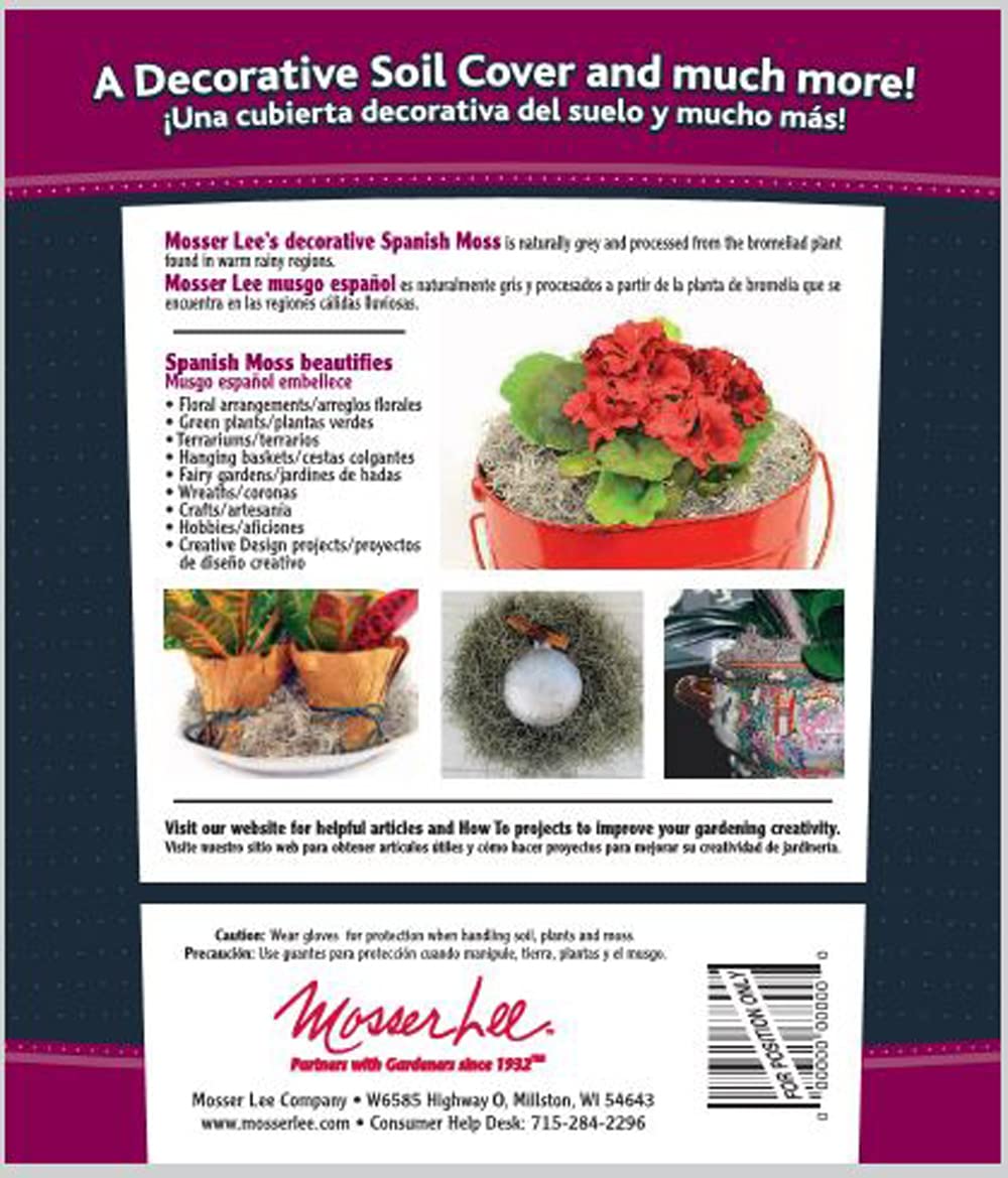 Mosser Lee ML0560 - Musgo español, 250 CU. In.