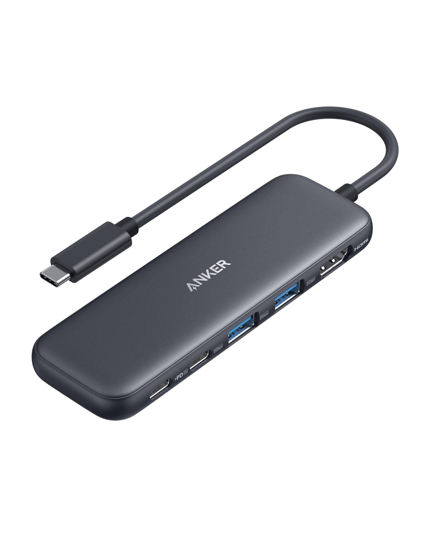 Anker 332 Hub USB C 5 en 1 con HDMI 4K y 2 Puertos USB-A