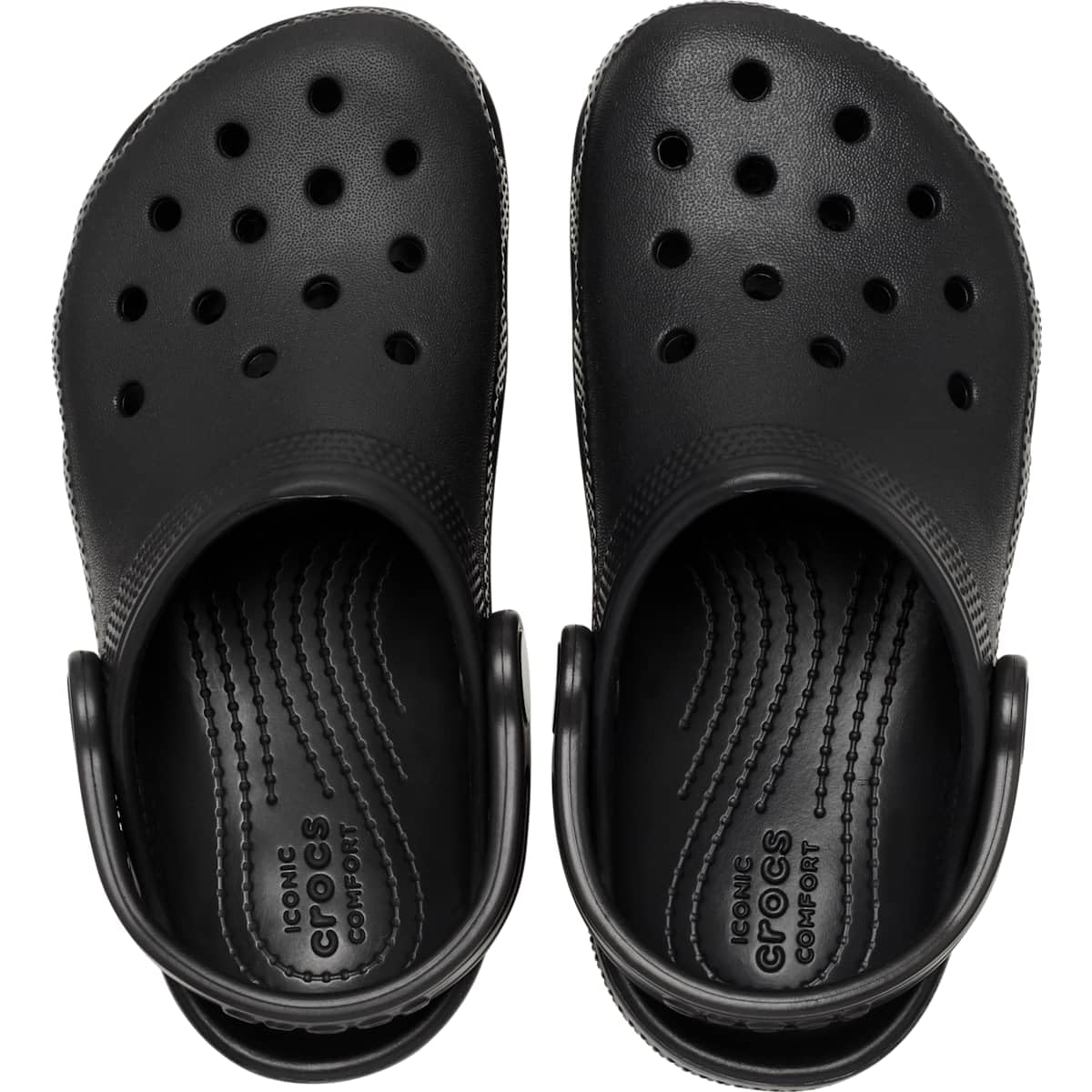 Crocs Classic Clog K Zuecos Unisex niños, Negro, 36/37 EU