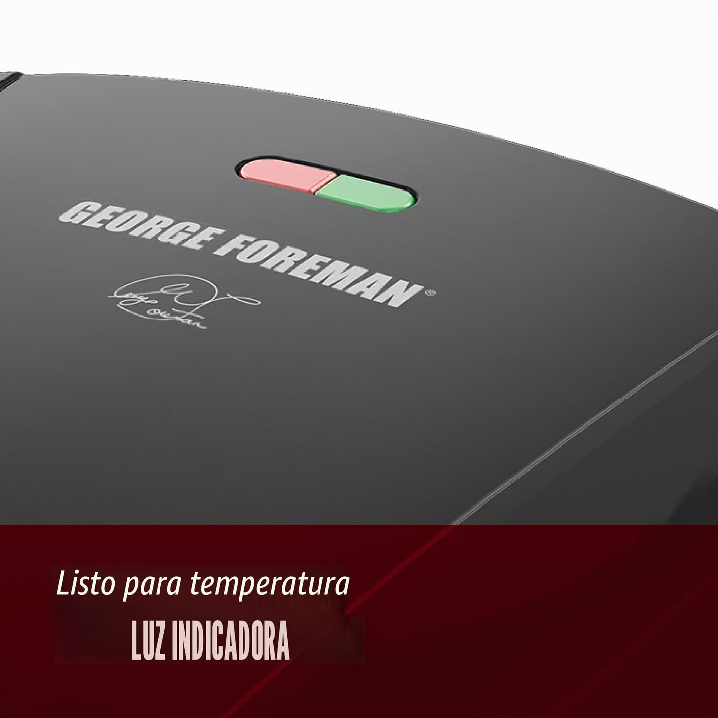 George Foreman GRP1060B 4 Serving Removable Plate Grill, Black by