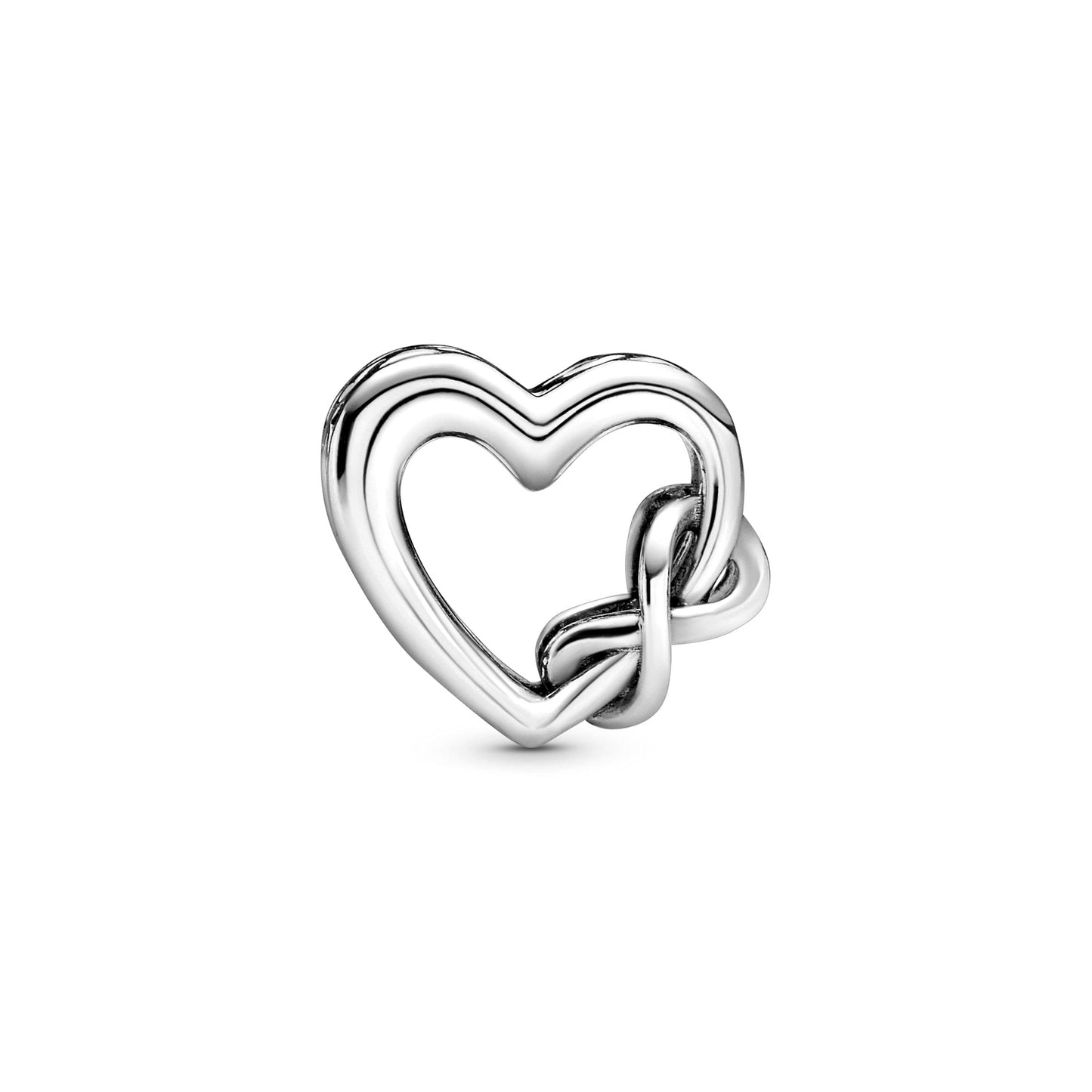 Pandora Icons Dije con diseño de corazón y símbolo de infinito de plata de ley