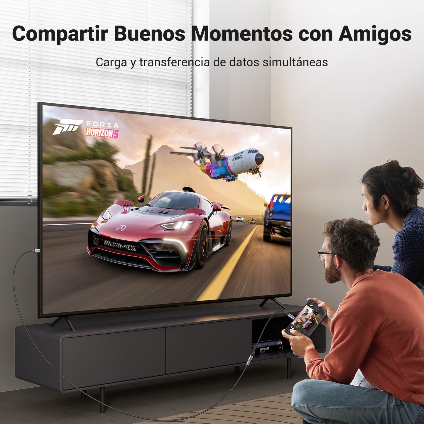 UGREEN Nexode Cable de Extensión USB C 3.2 Gen 2 10Gbps Vídeo 4K@60Hz 100W