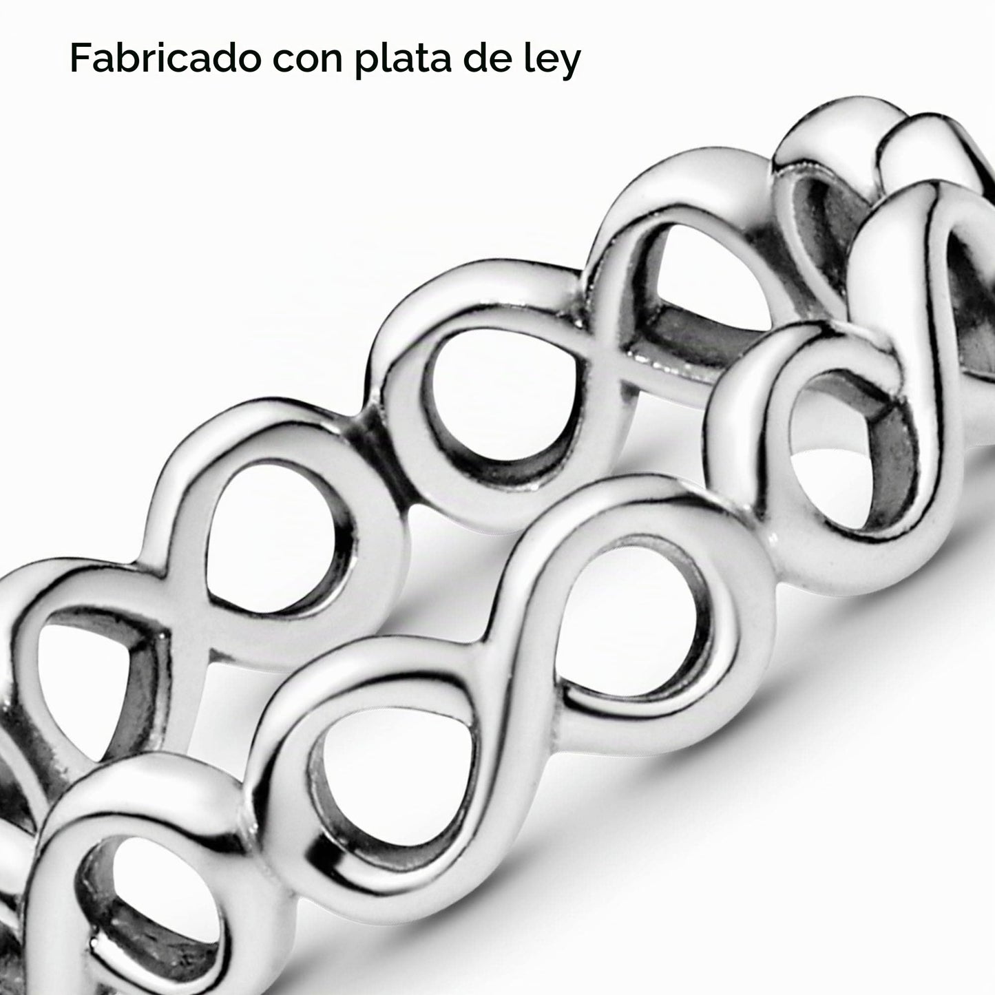 Pandora Passions Anillo con símbolo de infinito, talla 52