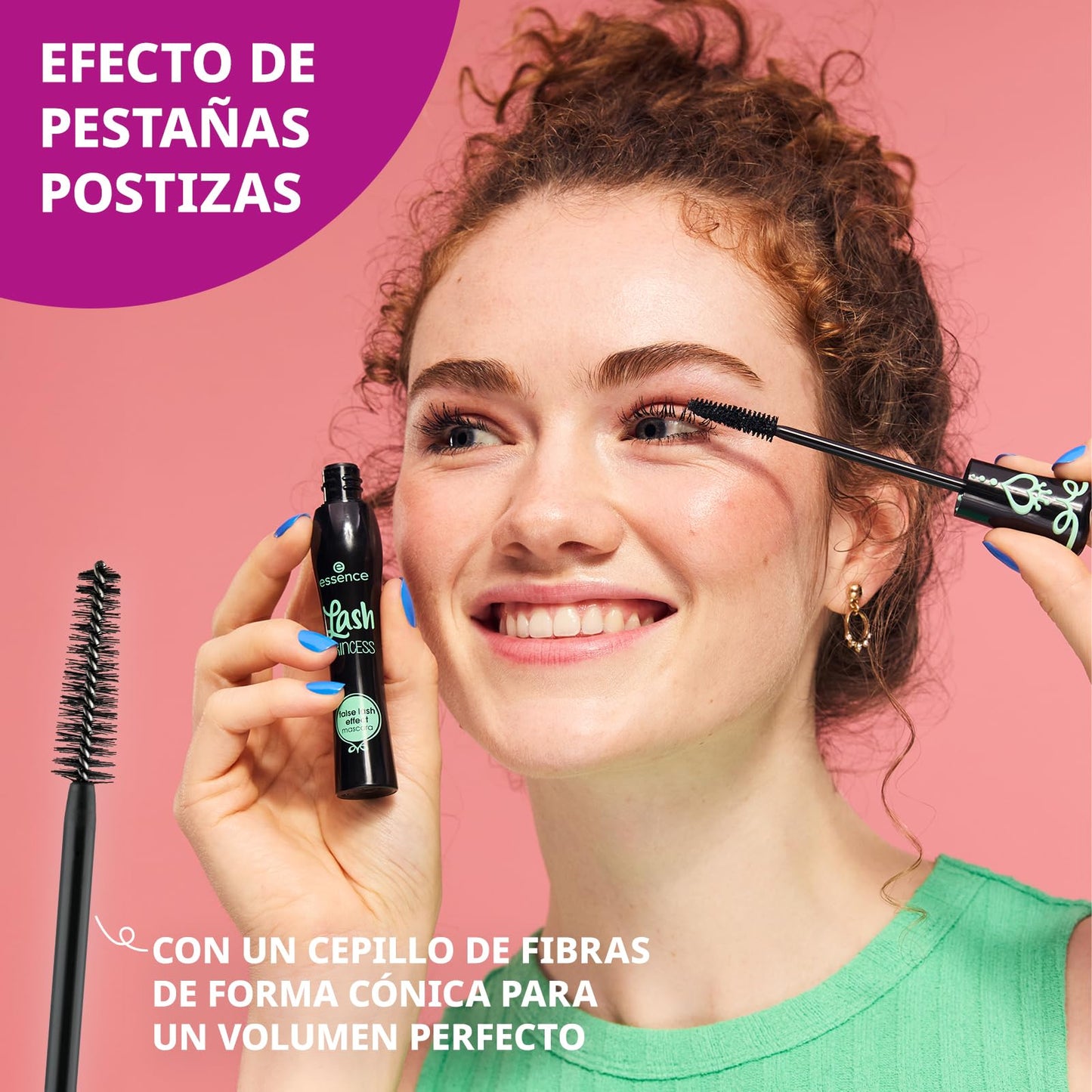 ESSENCE Lash Princess Efecto pestañas postizas máscara de pestañas, negro