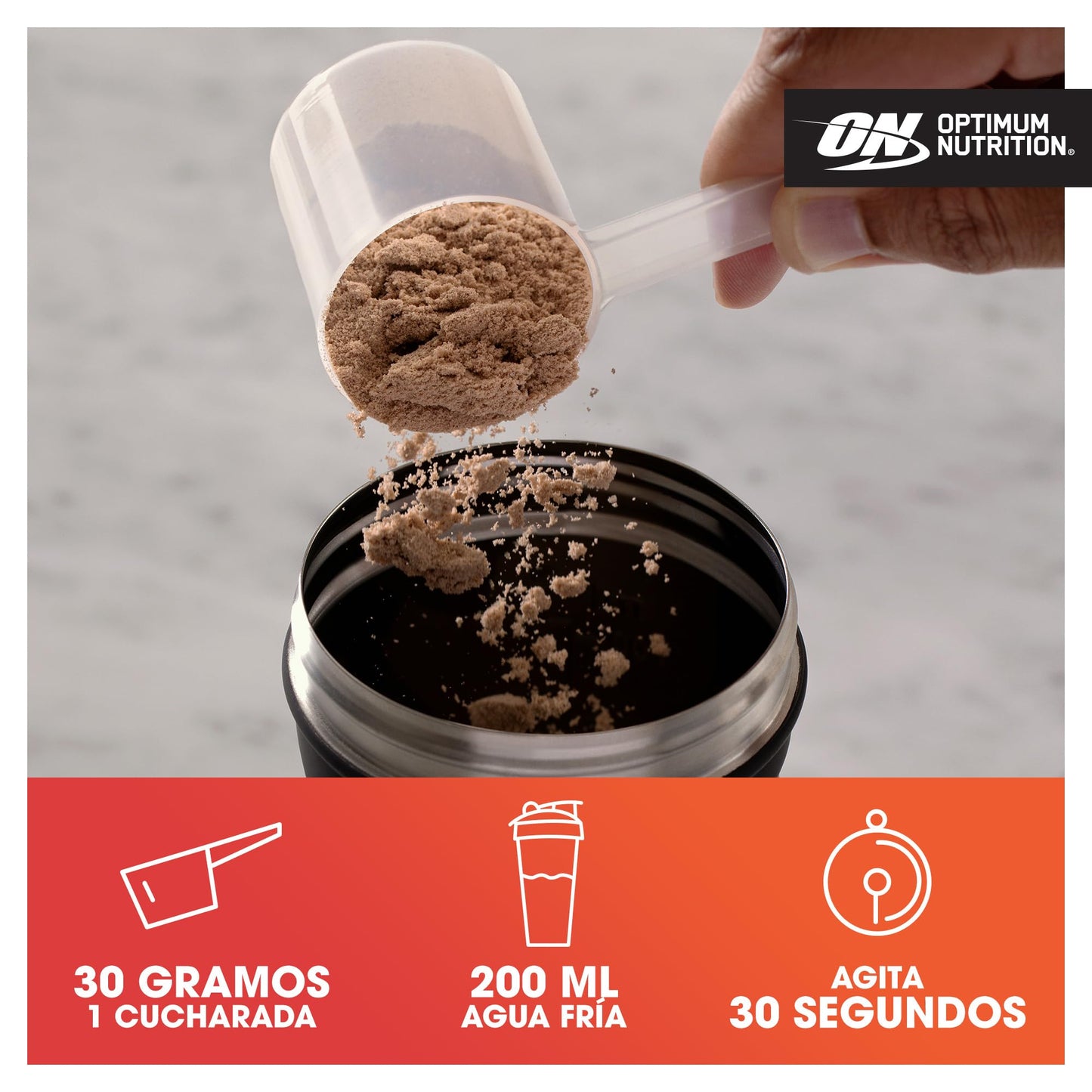 Optimum Nutrition Gold Standard 100% Whey, Proteína en Polvo, Sabor Doble Chocolate Rico, 899g, 29 Servicios, Paquete Puede Variar