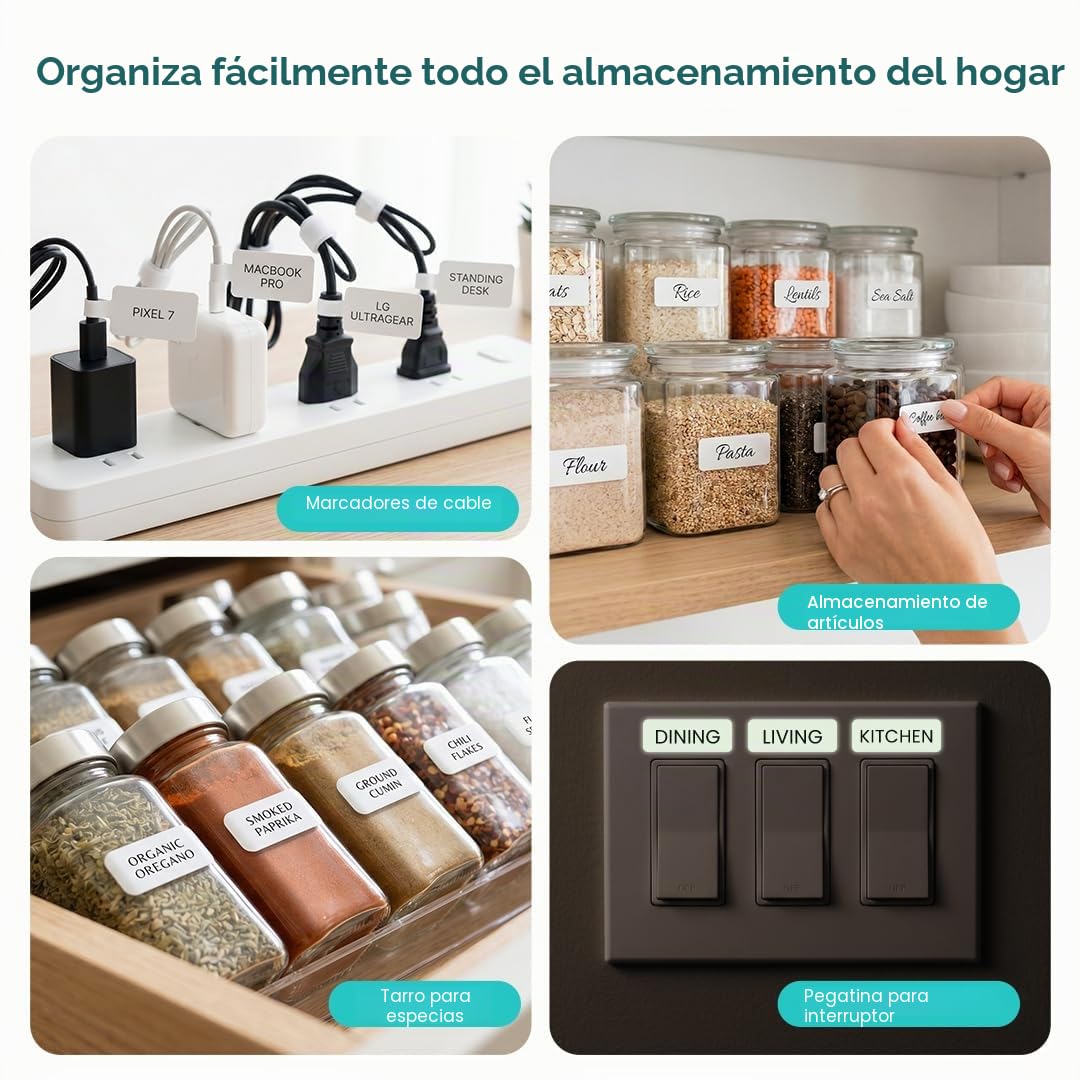 Etiquetadora portátil Phomemo D30 Bluetooth recargable