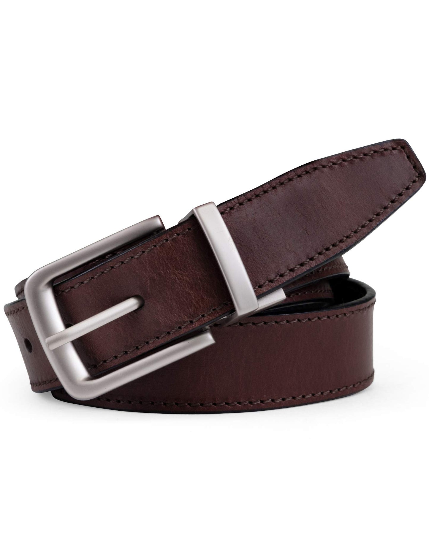 Timberland Cinturón para hombre, Marrón/Negro, 34