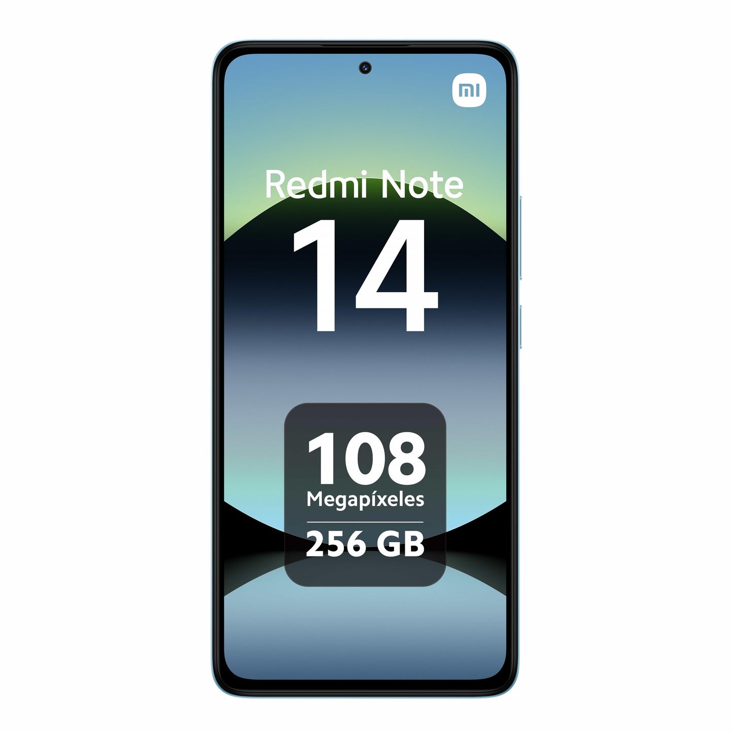 XIAOMI Redmi Note 14 - Smartphone de 8+256GB, Pantalla de 6.67" AMOLED FHD+ 120Hz, MediaTek Helio G99-Ultra, cámara de 108MP, TurboCharge 33W, 5500 mAh, Cargador no Incluido, Azul (Versión ES)