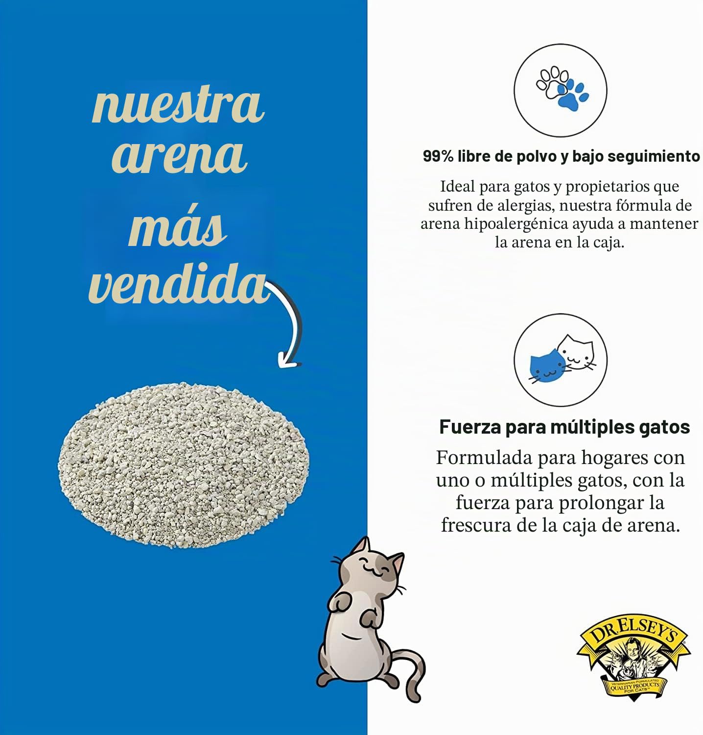 Precioso Gato Ultra Premium agrupamiento Cat Litter