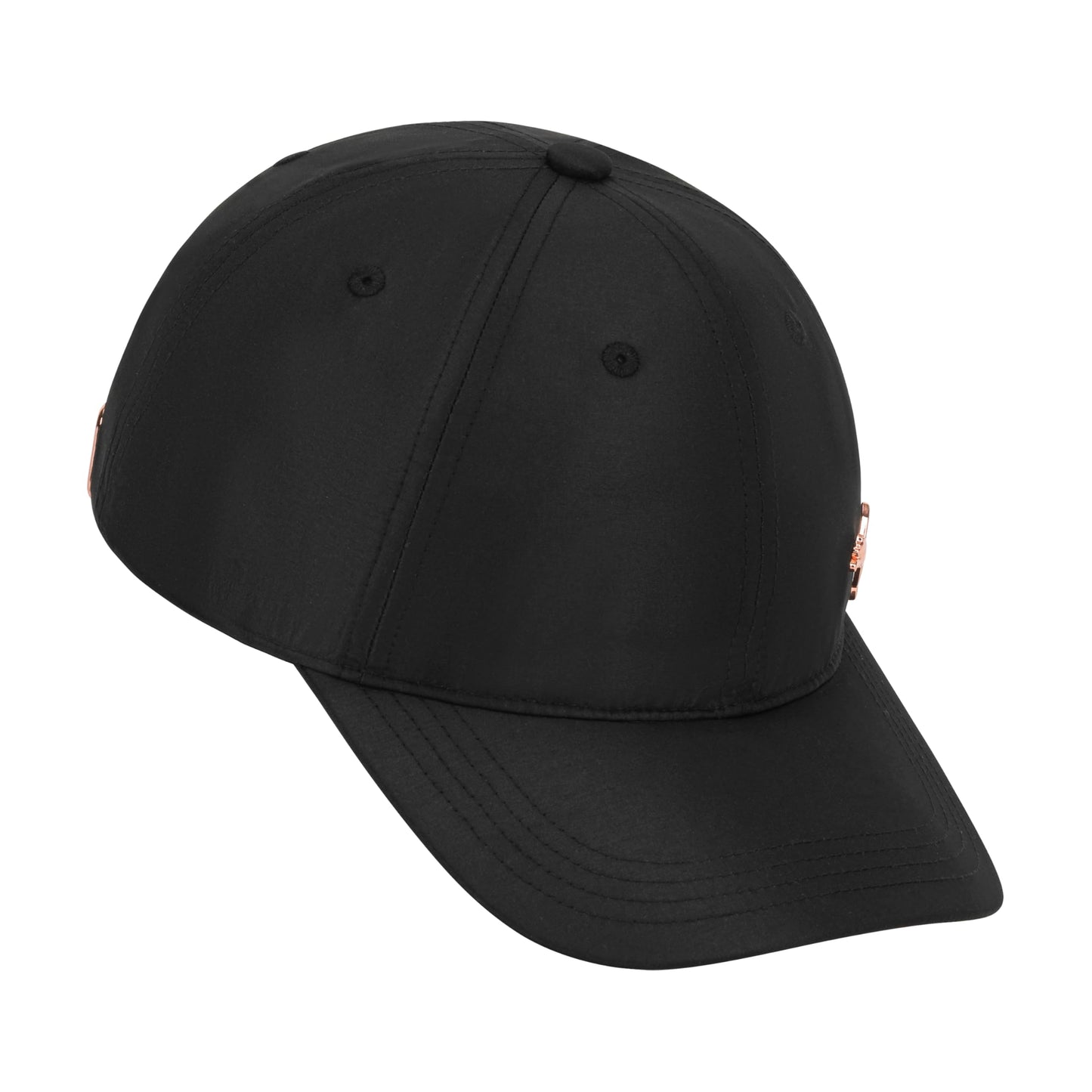 PUMA Evercat Opal - Gorra de béisbol Ajustable para Mujer, Negro/Oro Rosa, Talla única