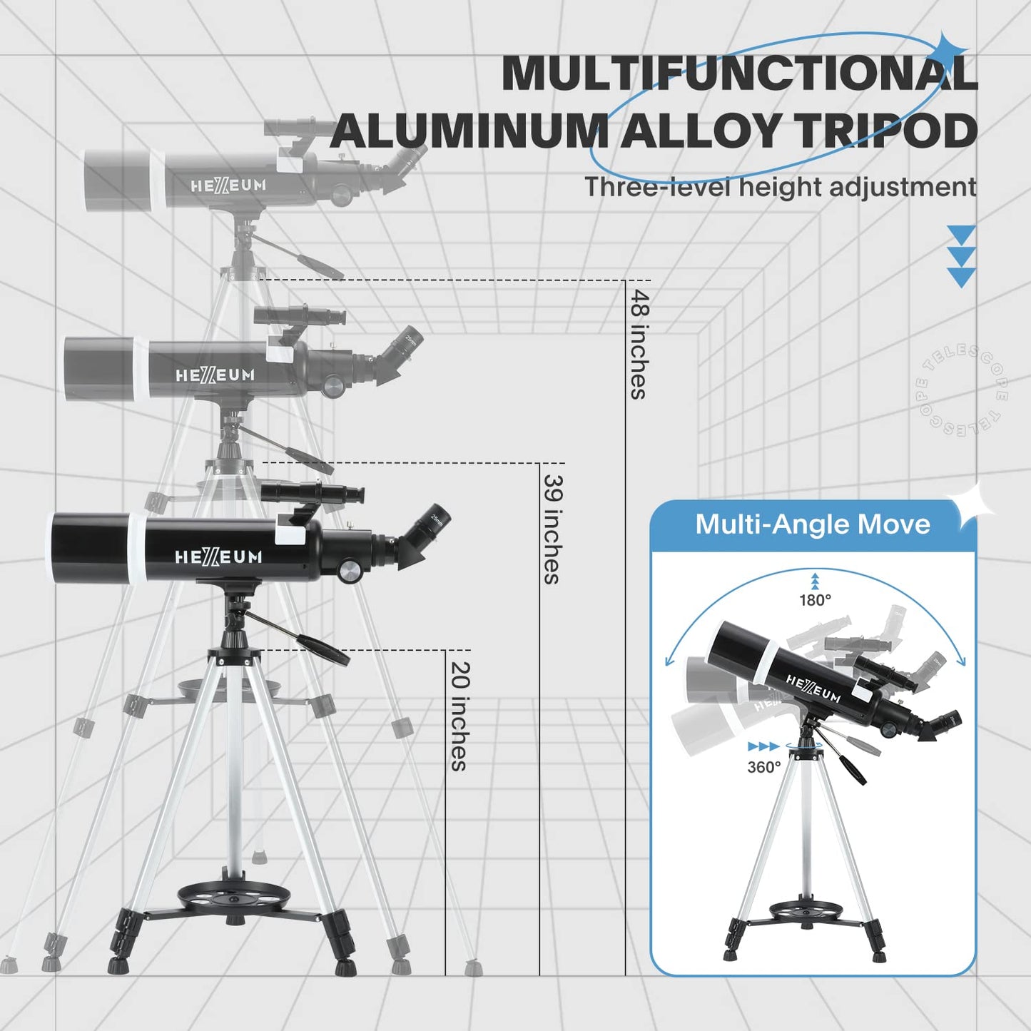 HEXEUM Refracting Telescopes