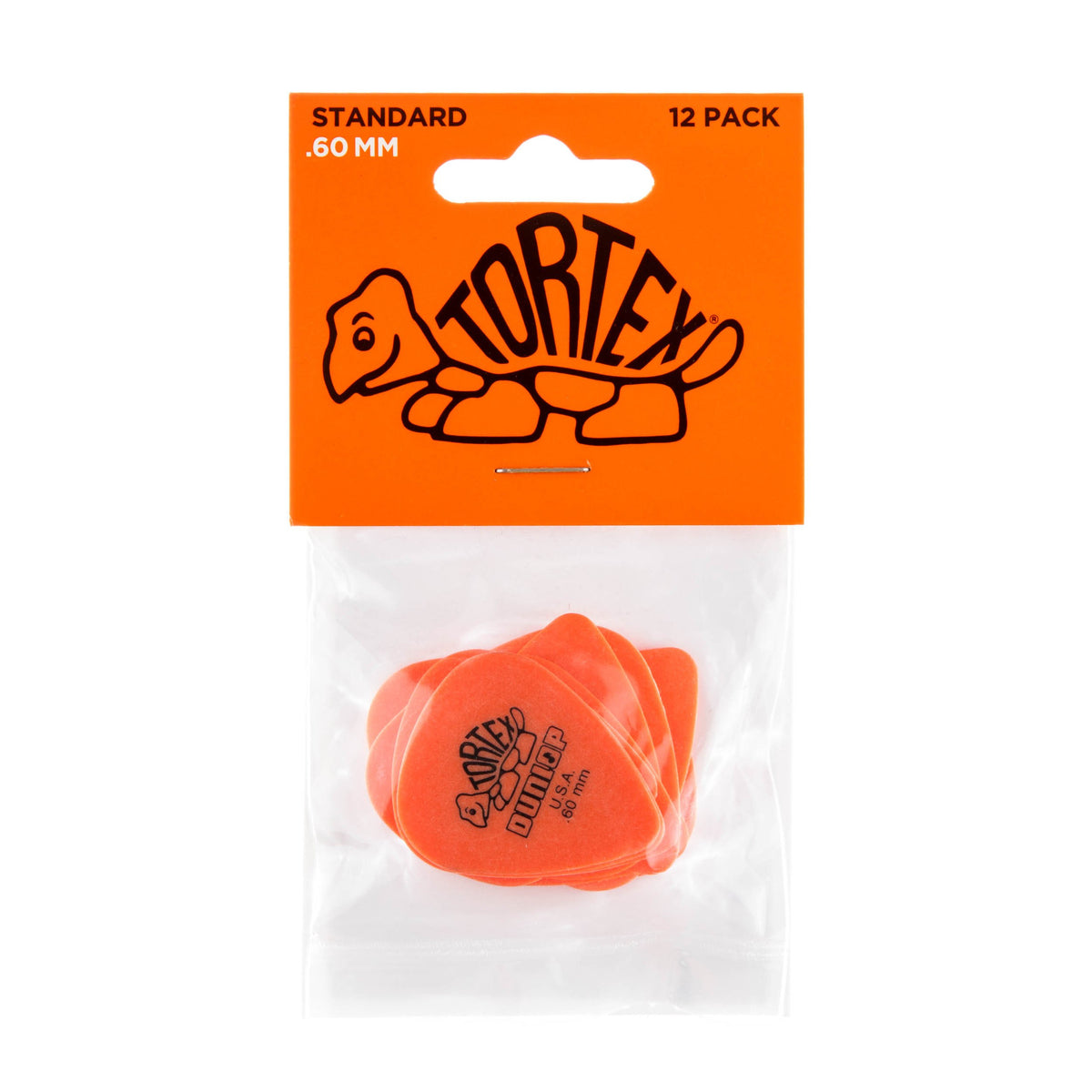 JIM DUNLOP Púas Tortex 0,60mm Saco de 12