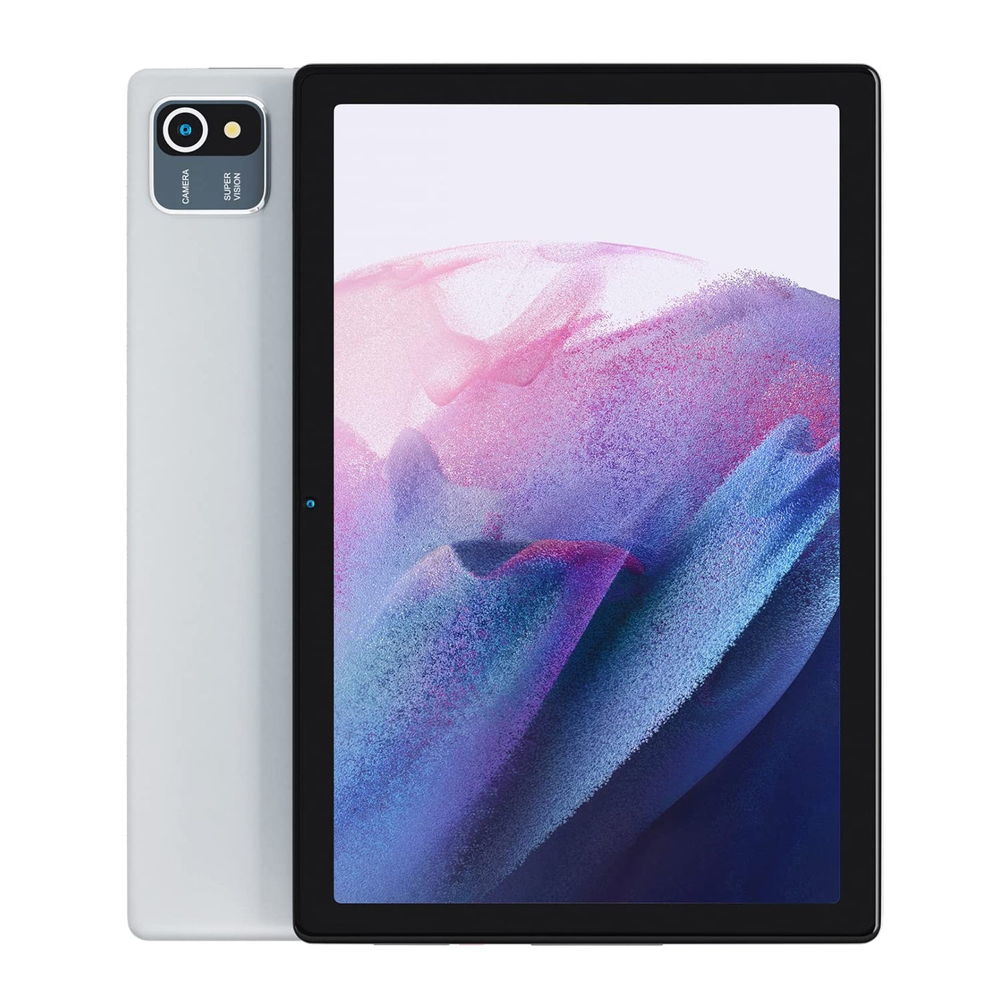 Tablet 10.1 Inch Quad-Core 32GB Android 10 IPS HD Display 6000mAh Tablets (Silver)