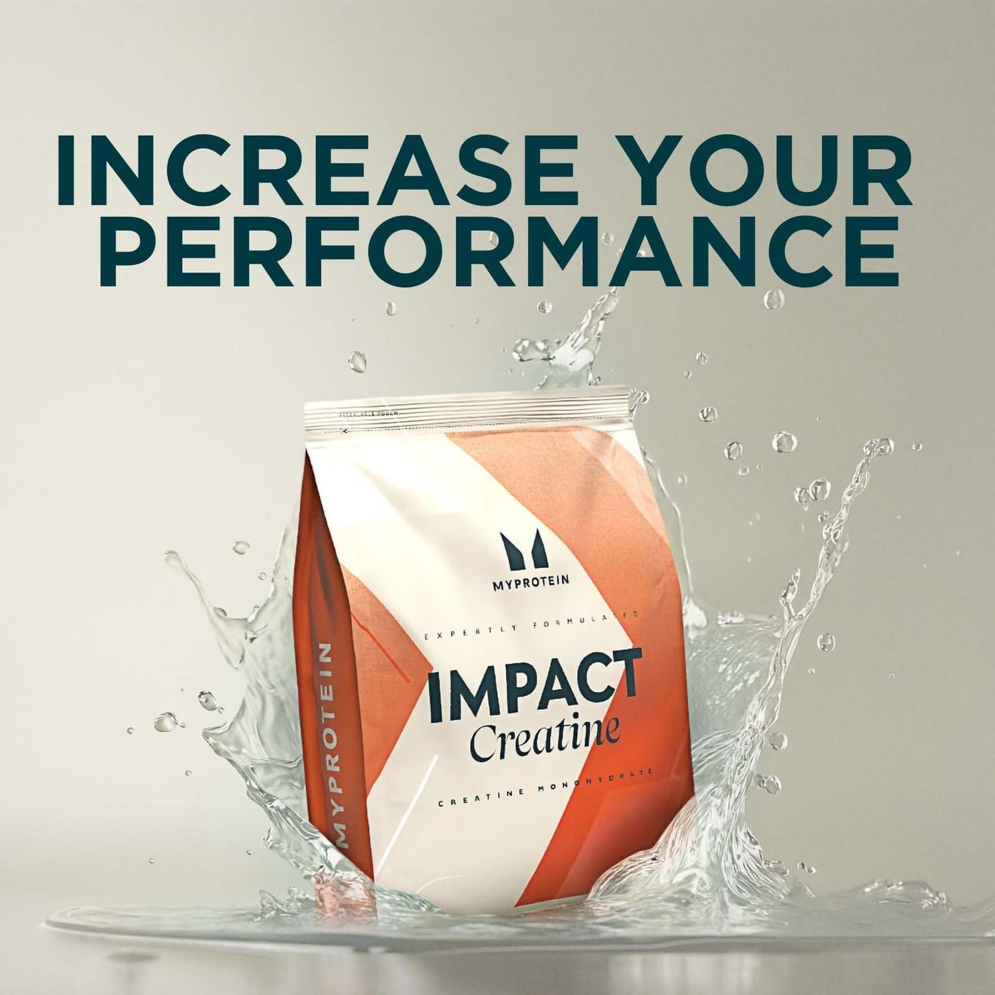 Myprotein Creatina Monohidrato en Polvo | 3g por Ración | Mejora el Rendimiento y la Potencia en Ejercicio de Alta Intensidad | Sin Sabor, Fácil de Mezclar | Bolsa Resellable de 250g