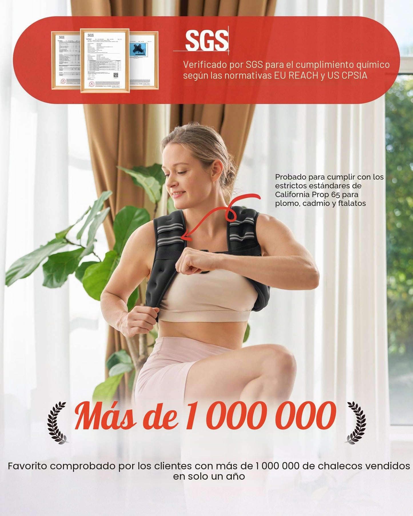 ZELUS Chaleco con peso para entrenamiento de fuerza, equipo de ejercicio ajustable de 5,5 kg para gimnasio en casa, chaleco de peso de arena de hierro con soporte para brazalete para hombres y mujeres