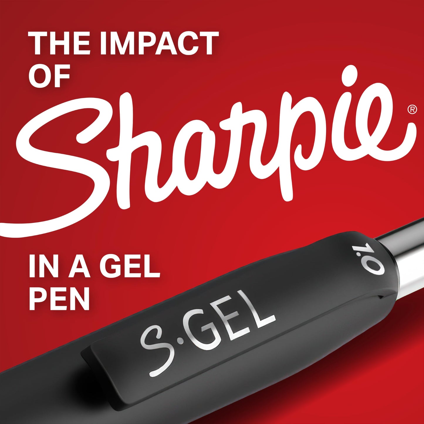 Sharpie S-Gel Bolígrafos de gel, punta media (0,7 mm)