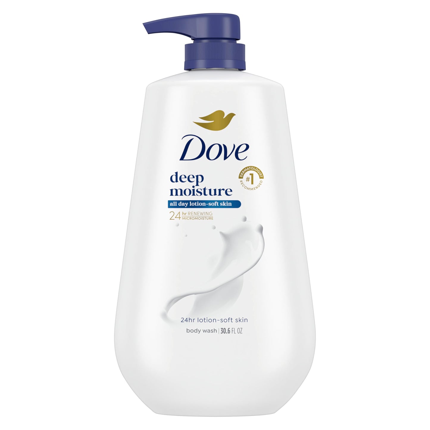 Dove Body Wash, Deep Moisture Pump 34 ounce by Dove