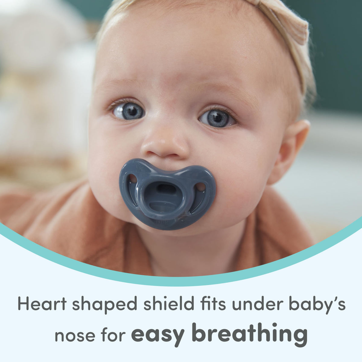 NUK Chupete Timeless Comfy | 100 % silicona, diseño de una sola pieza, sin BPA, suave para la piel del bebé, paquete de 5, para 0-6 meses