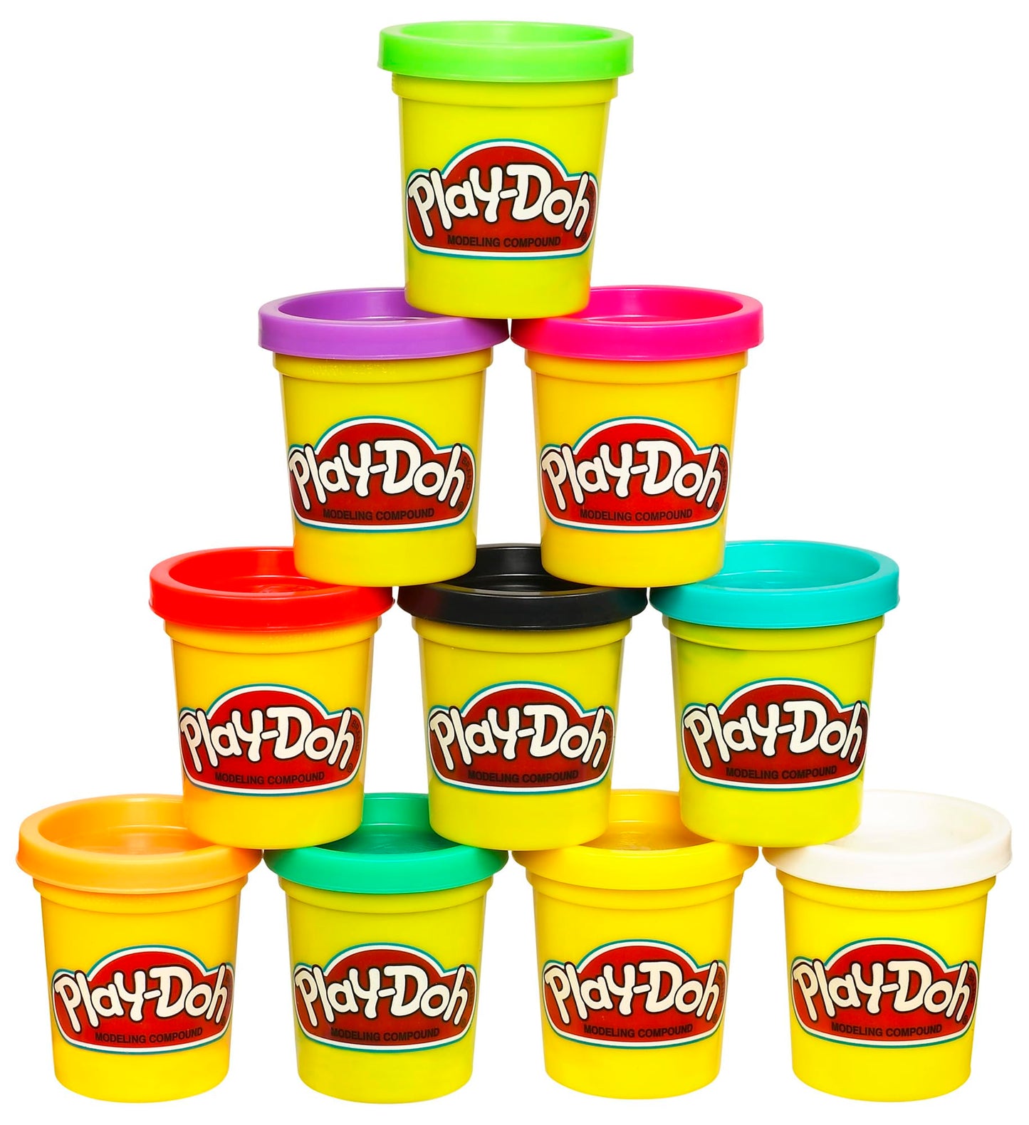 Play-Doh – Funda de Colores, Paquete de 10