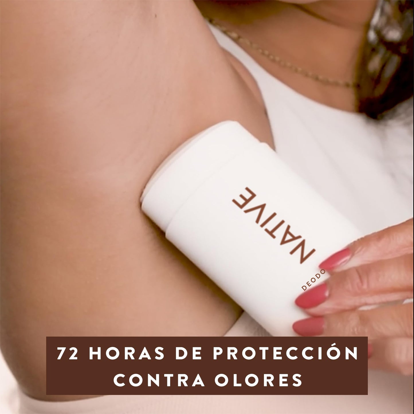 Native Desodorante para Mujeres & Hombres - Libre de Alcohol & Aluminio - Aroma a Coco & Vainilla - Con Manteca de Karité, Aceite de Coco & Bicarbonato de Sodio - Control del Olor 72 Horas (75 ml)