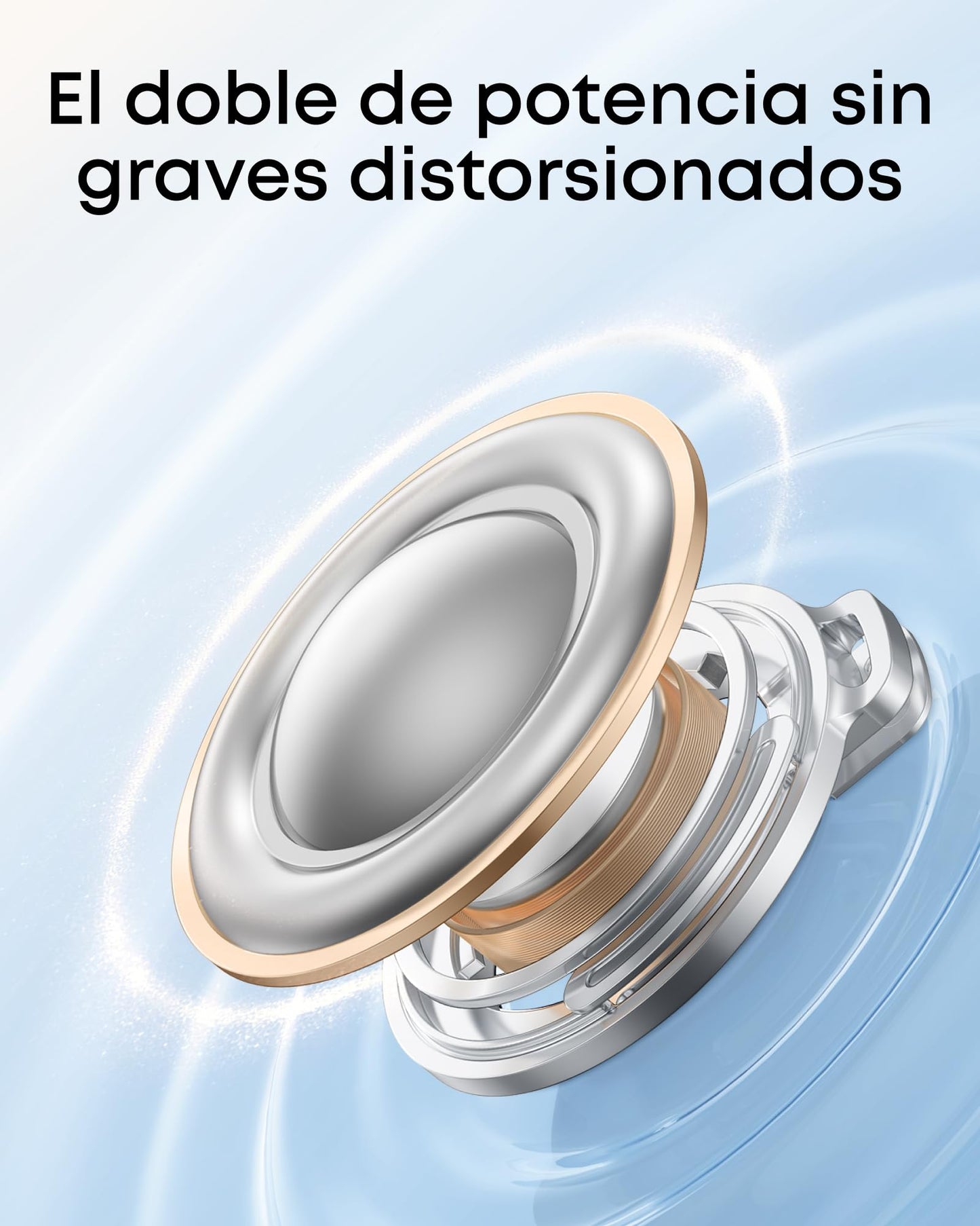 soundcore P31i Auriculares Inalámbricos Bluetooth de Anker, Cancelación de Ruido en Tiempo Real, Auriculares Traductores, Sonido de Alta Resolución LDAC, 50h de Uso, Carga Rápida, Audio Espacial, IP55