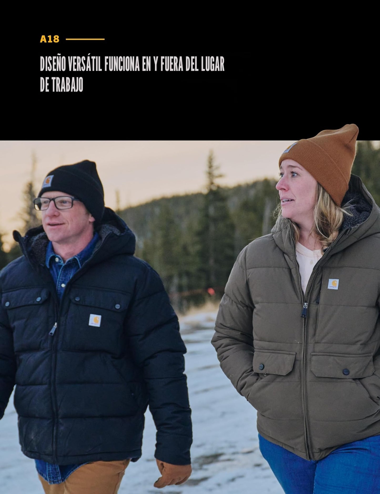 Carhartt Knit Cuffed Beanie, Gorro de punto, Unisex adulto, Negro, Talla única