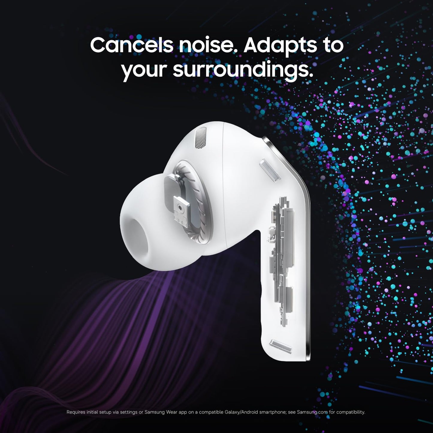 Samsung Galaxy Buds 4 Pro (2026) AI True Wireless Auriculares Bluetooth, audio de alta resolución, altavoz de 2 vías, ANC 2.0, comodidad optimizada, IP57, traducción en vivo, color negro