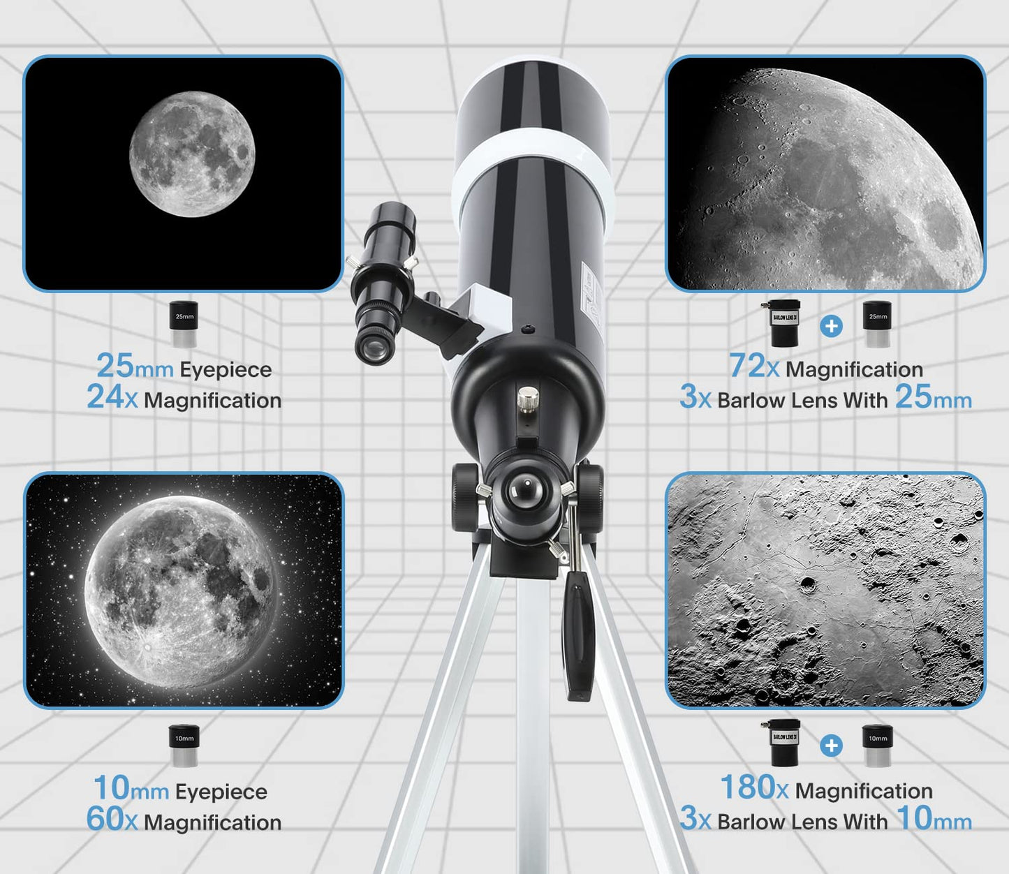 HEXEUM Refracting Telescopes