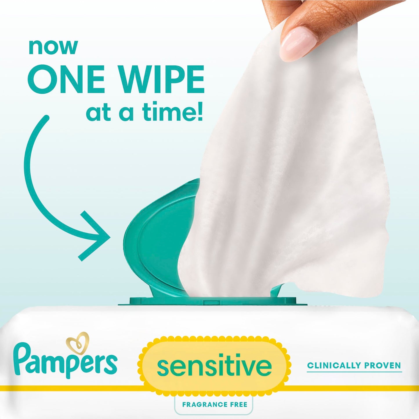 Pampers Sensitive - Toallitas húmedas para bebé, 1008 unidades, a base de agua, hipoalergénicas y sin perfume (el embalaje puede variar)