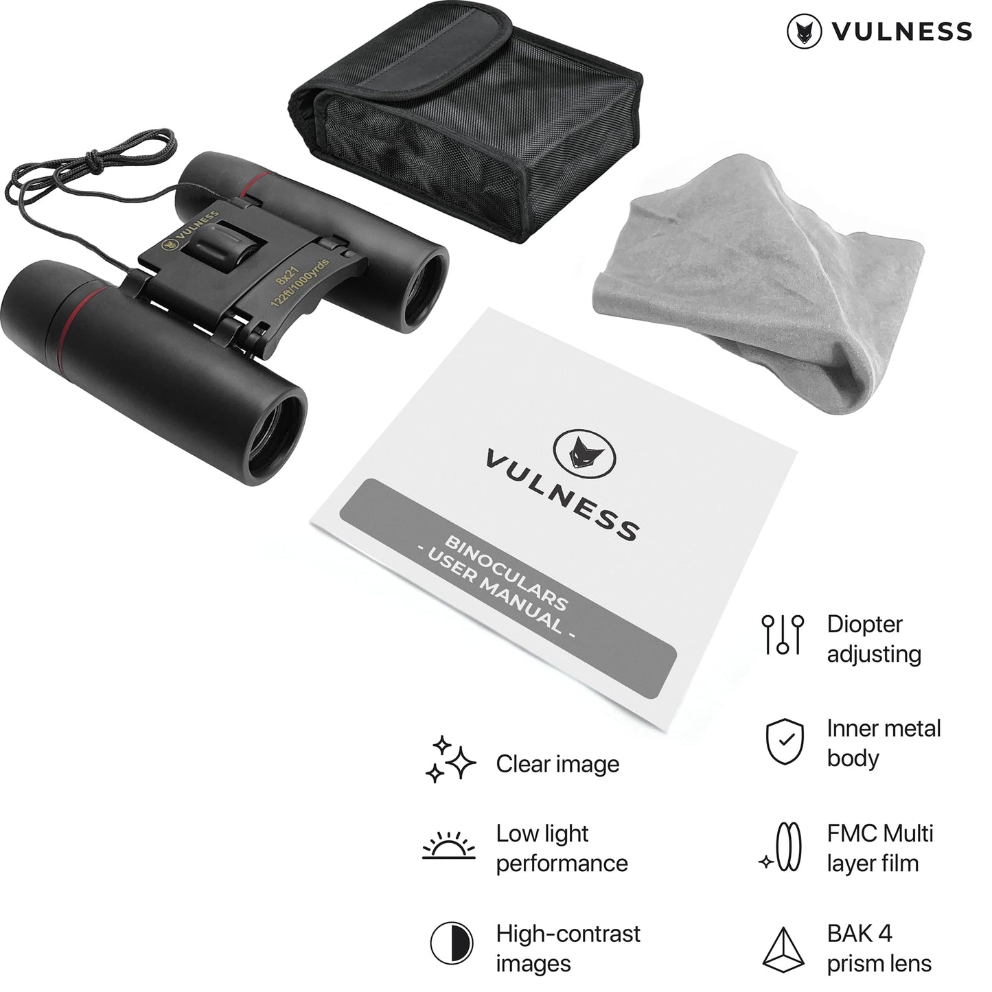 Prismáticos para Adultos | Mini prismáticos de Viaje compactos para observación de Aves, electrónica de Alta Potencia, artículos Esenciales para cruceros noruegos de Alaska, Equipo de