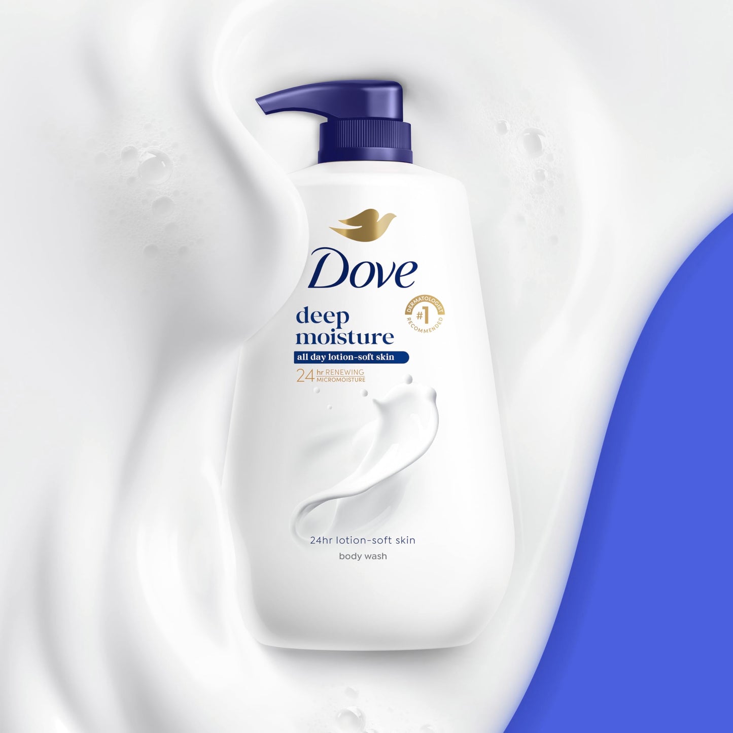 Dove Body Wash, Deep Moisture Pump 34 ounce by Dove