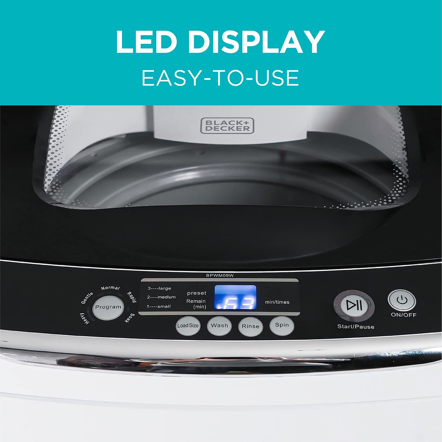 Black + Decker BPWM09W Portable Washer