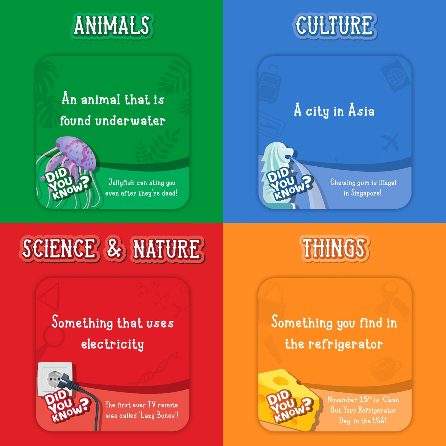 Skillmatics Rapid Rumble - Juego de mesa de ritmo rápido, juguete educativo, juego de cartas de pensamiento rápido para niños, adolescentes y adultos, diversión para Navidad, noche de juegos