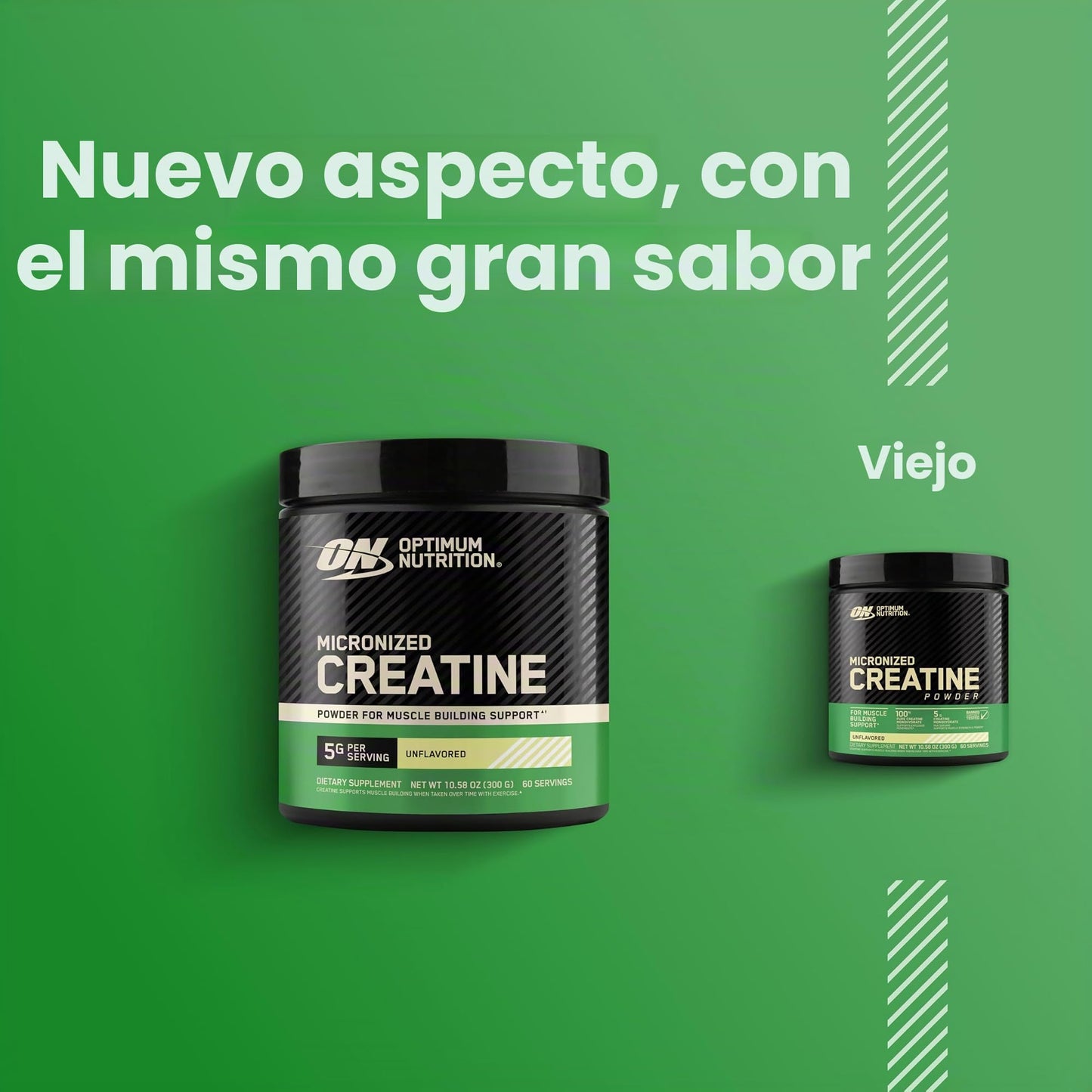 Optimum Nutrition Micronized Polvo Creatina Monohidrato sin Sabor - 317 gr