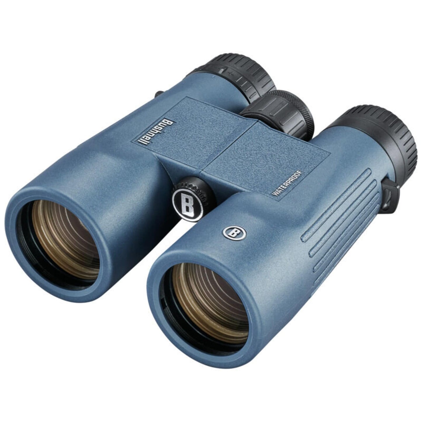 Bushnell - H2O 2 - Prismáticos - 8x42 - Prisma de Techo - Azul Oscuro - Completamente Multicoated - Impermeable/Niebla - Oculares giratorios - Deportes Acuáticos - Náutica - 158042R