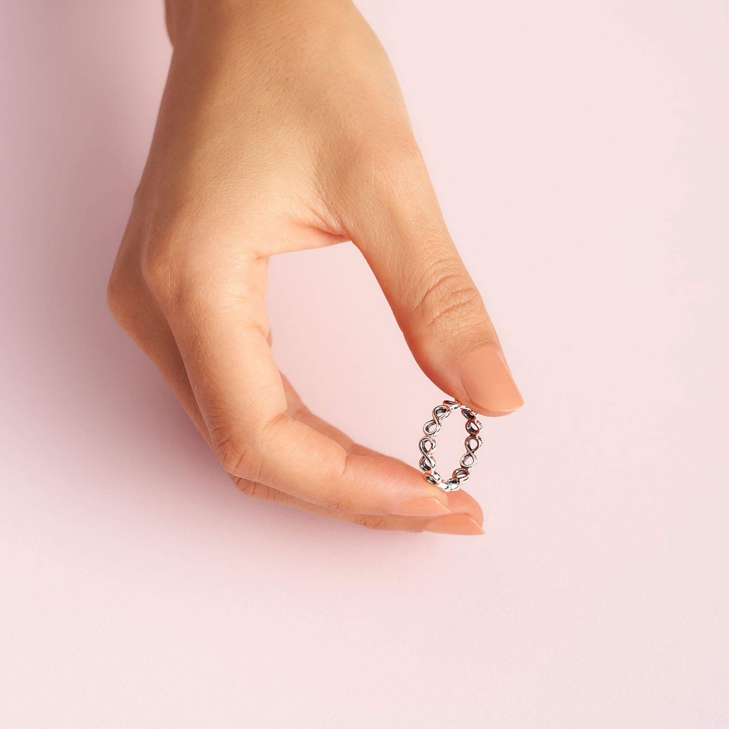 Pandora Passions Anillo con símbolo de infinito, talla 52